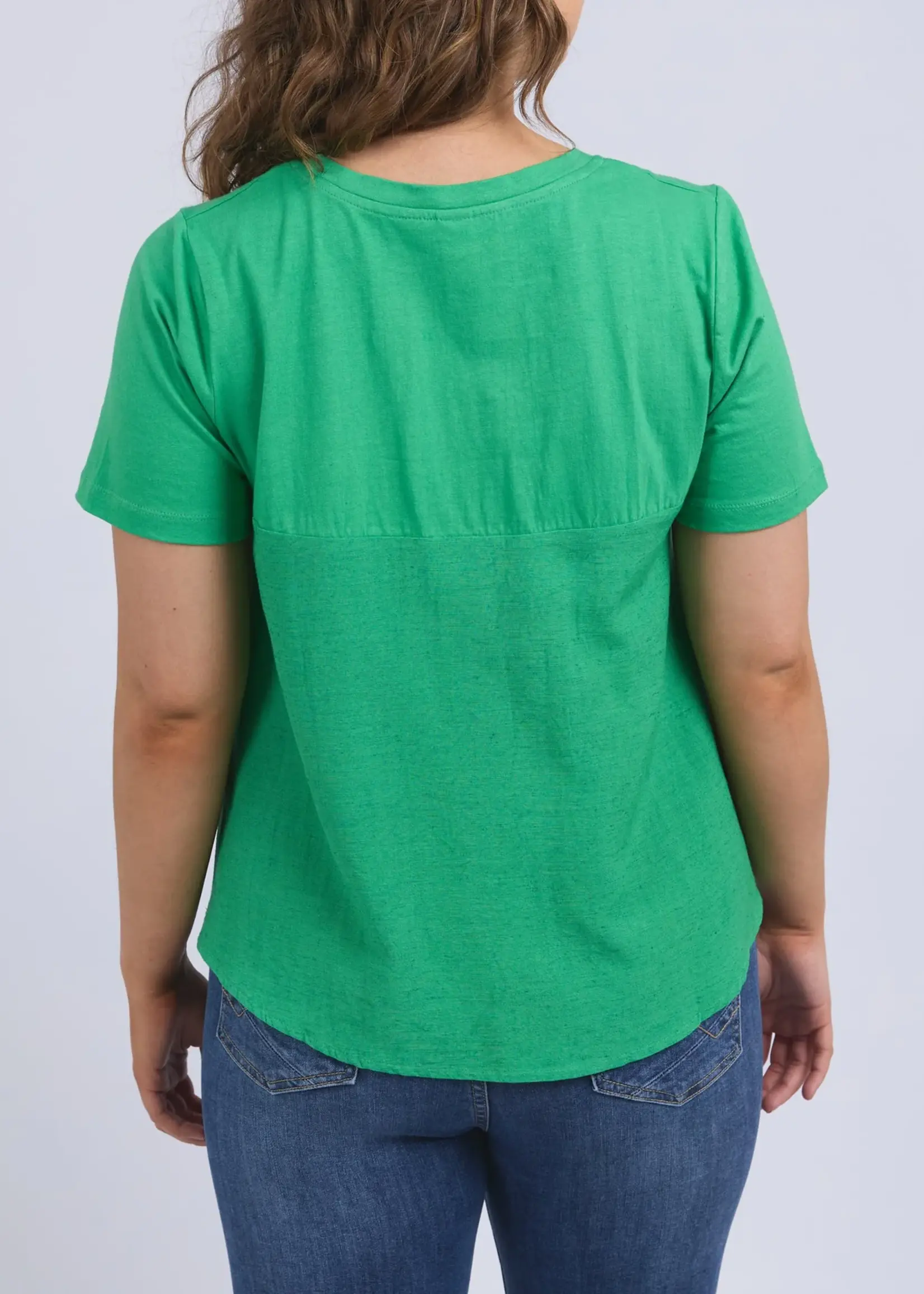 Melrose Top - Spring Green