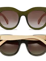 Milla Khaki Sunglasses