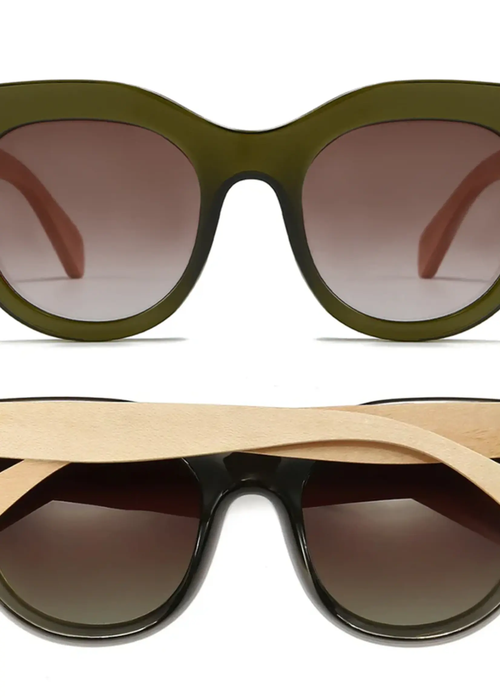 Milla Khaki Sunglasses