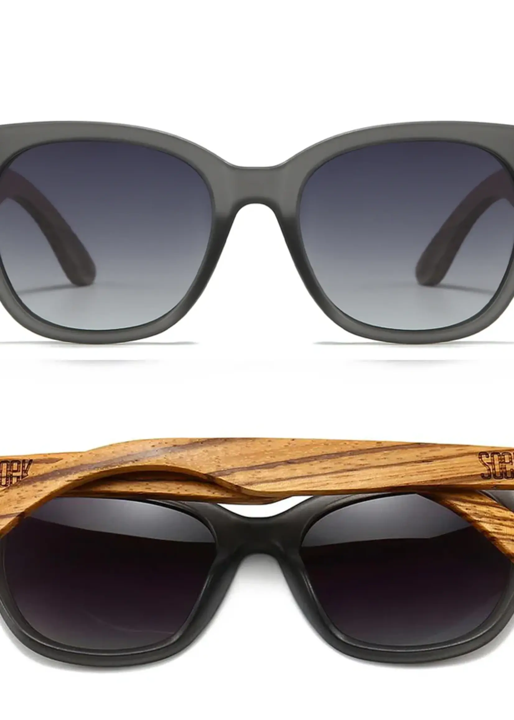 Lila Grace Charcoal Grey Sunglasses