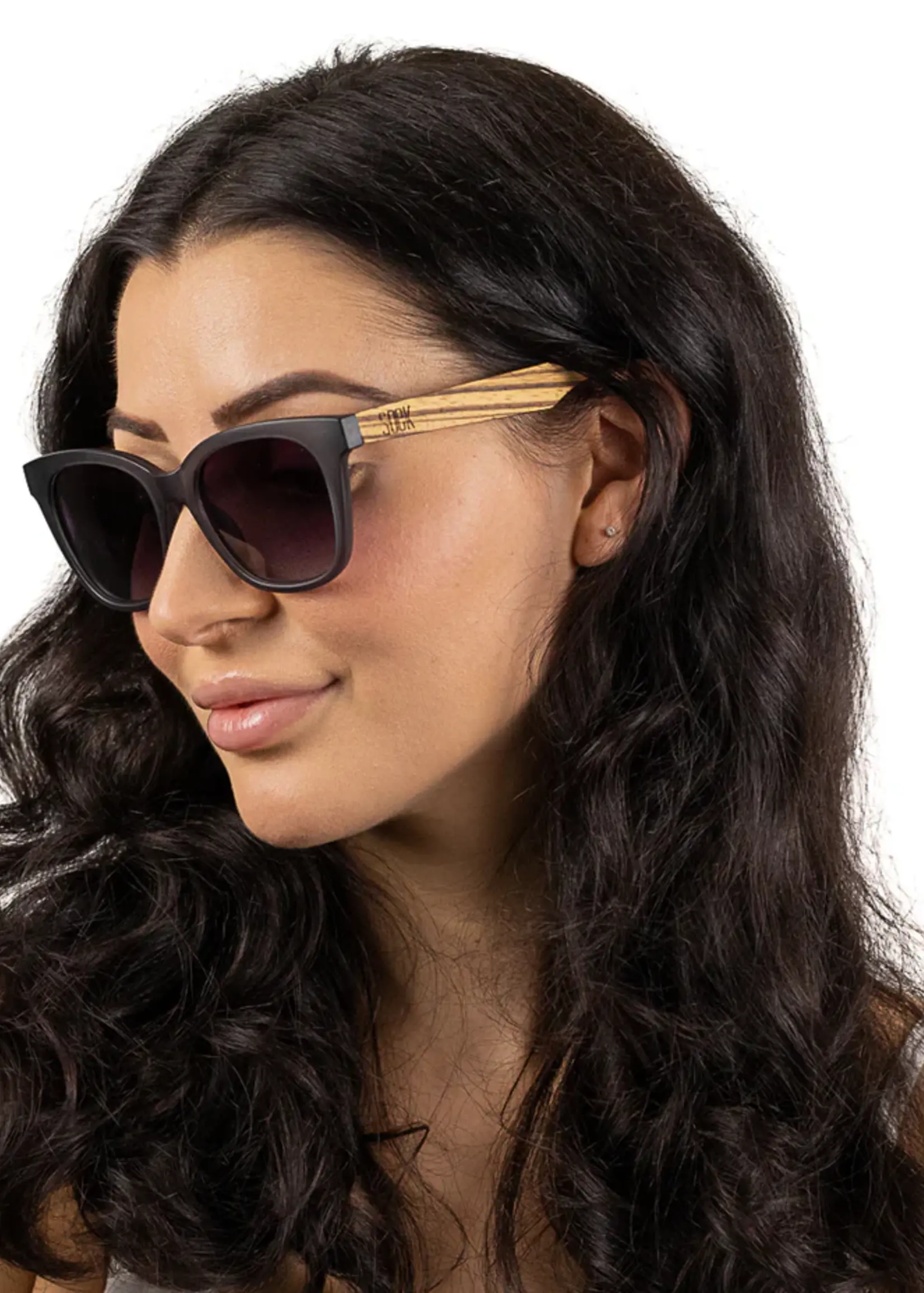 Lila Grace Charcoal Grey Sunglasses
