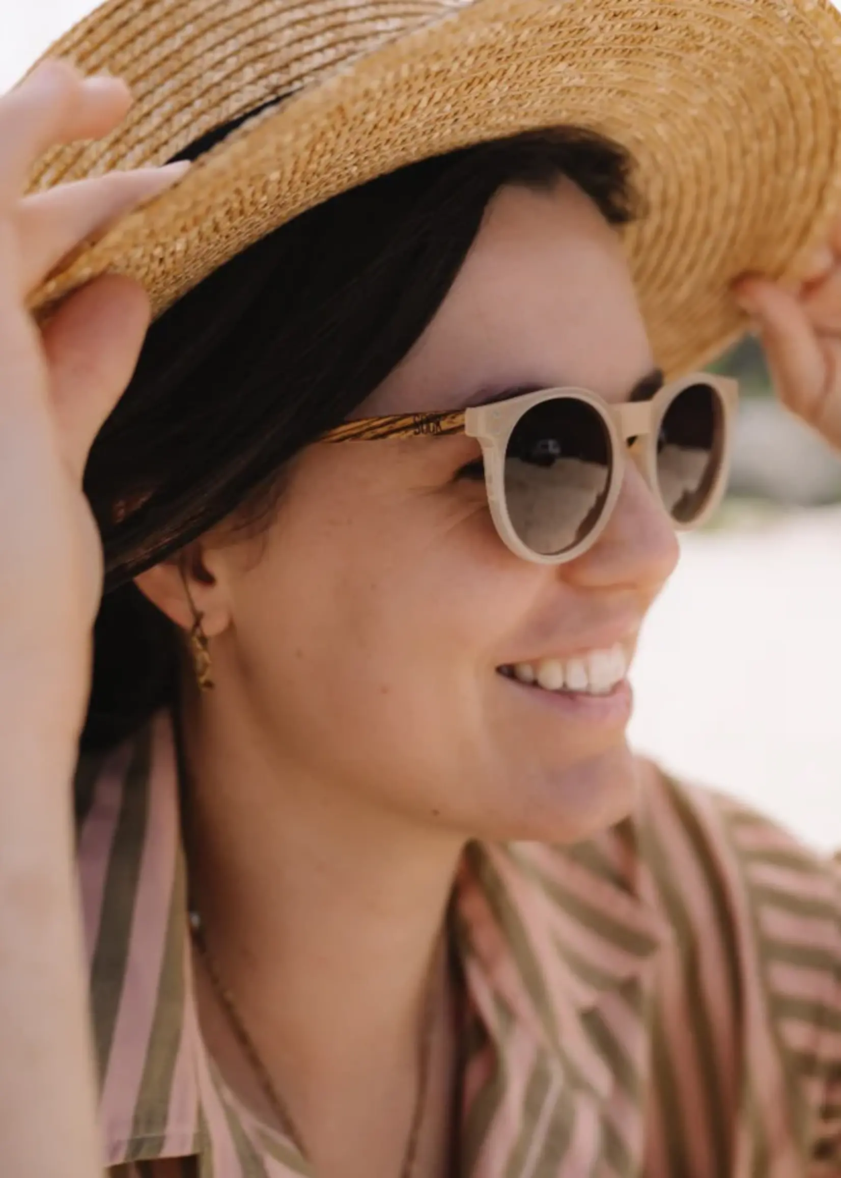 Fraser Nude Frame Sunglasses