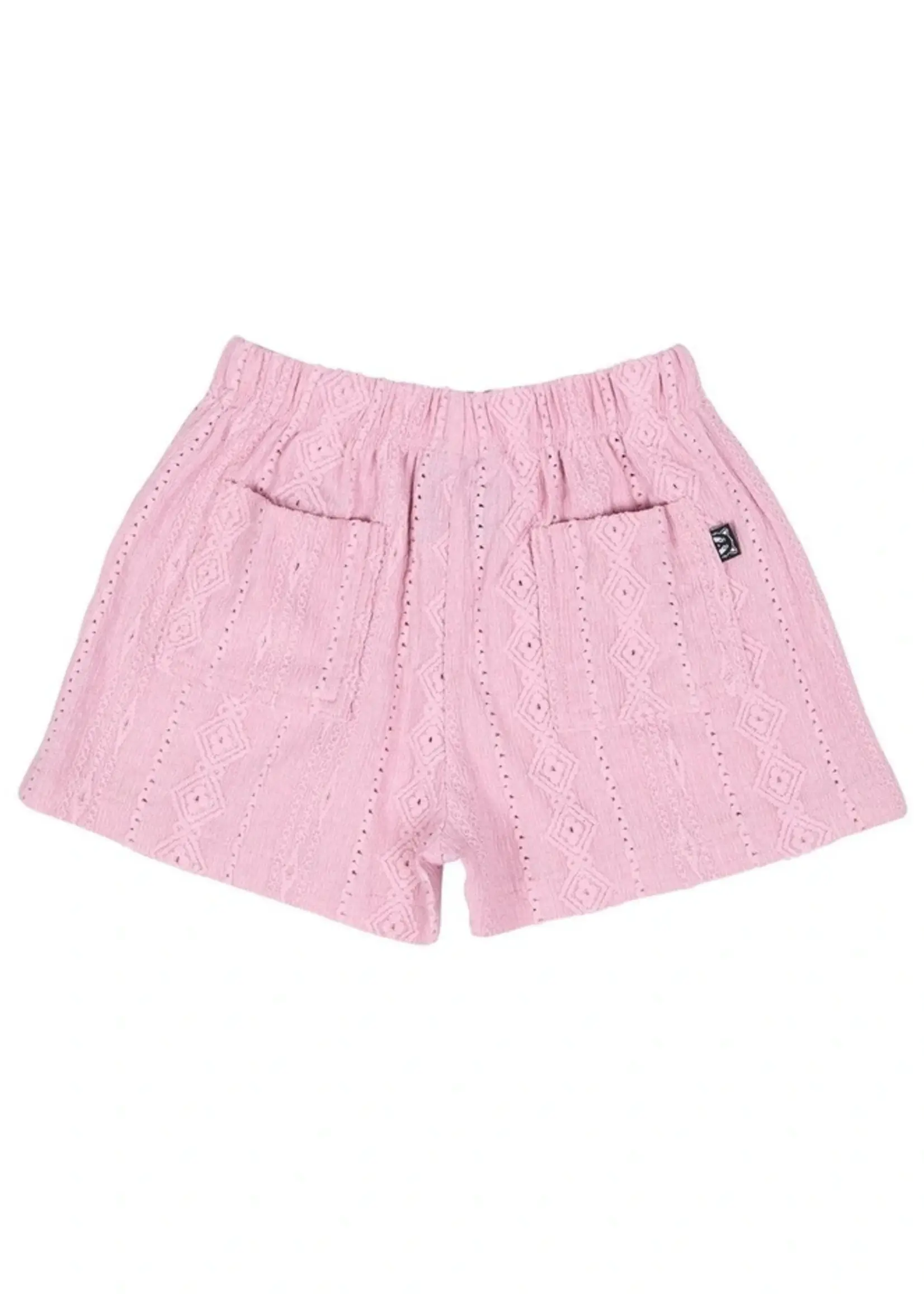 Animal Crackers Textured Short - Pink