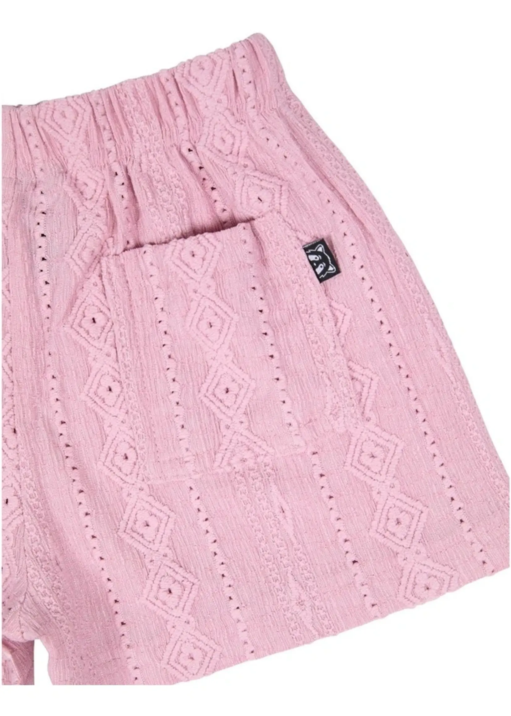 Animal Crackers Textured Short - Pink