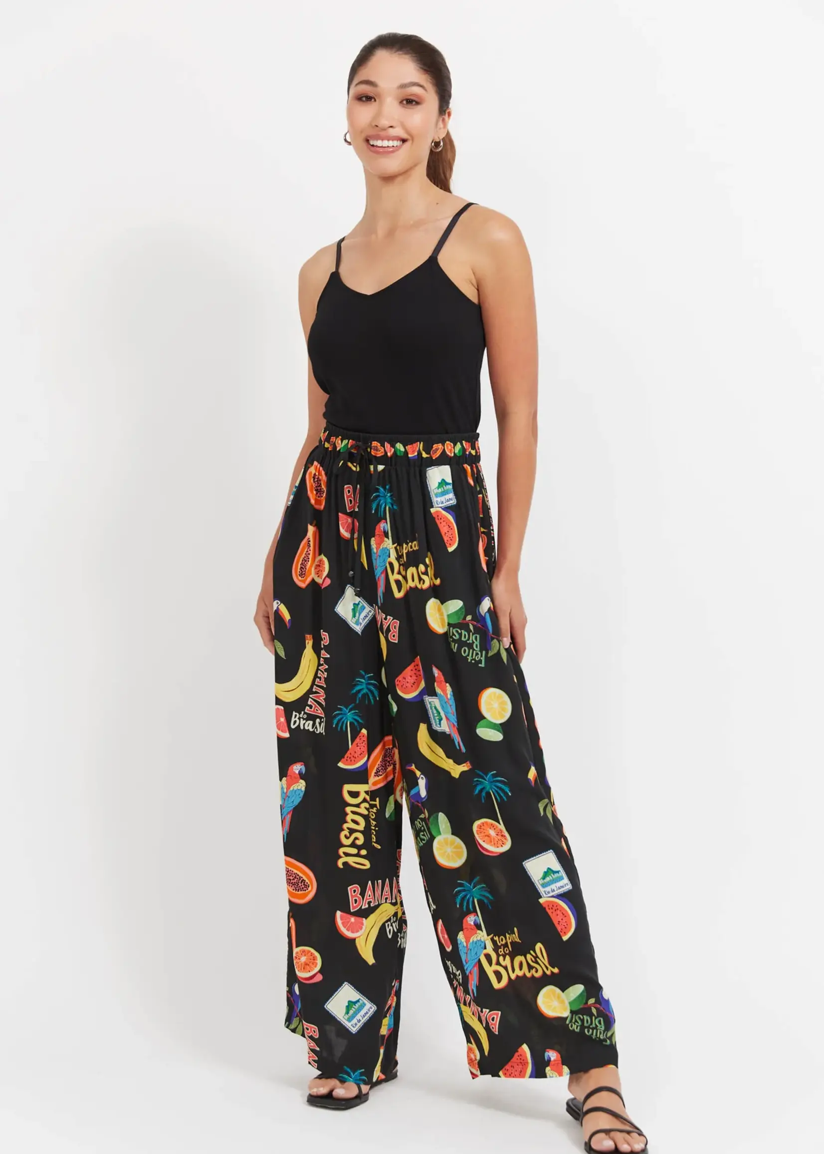 Haven Cabana Pant - Brasil Black