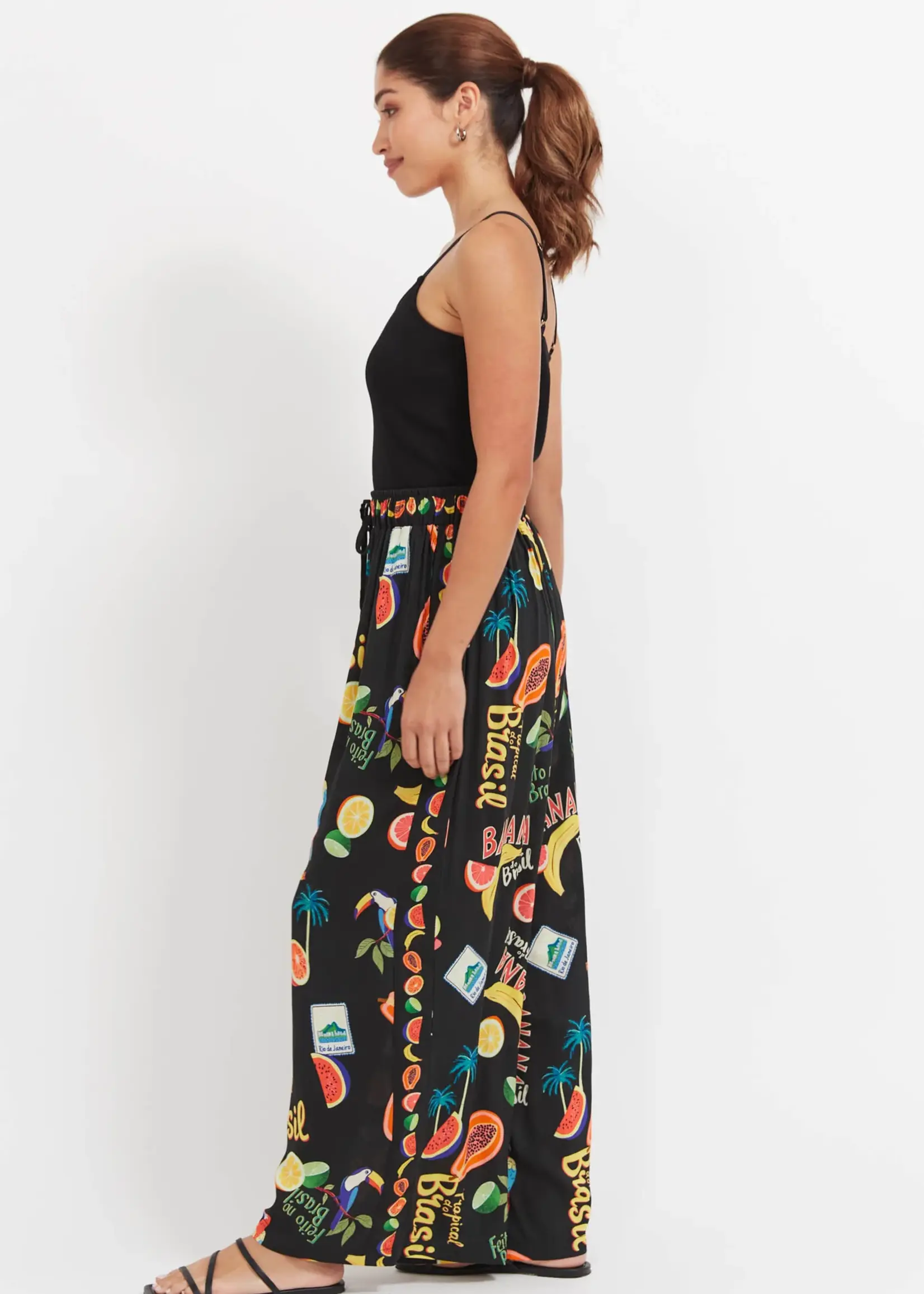Haven Cabana Pant - Brasil Black