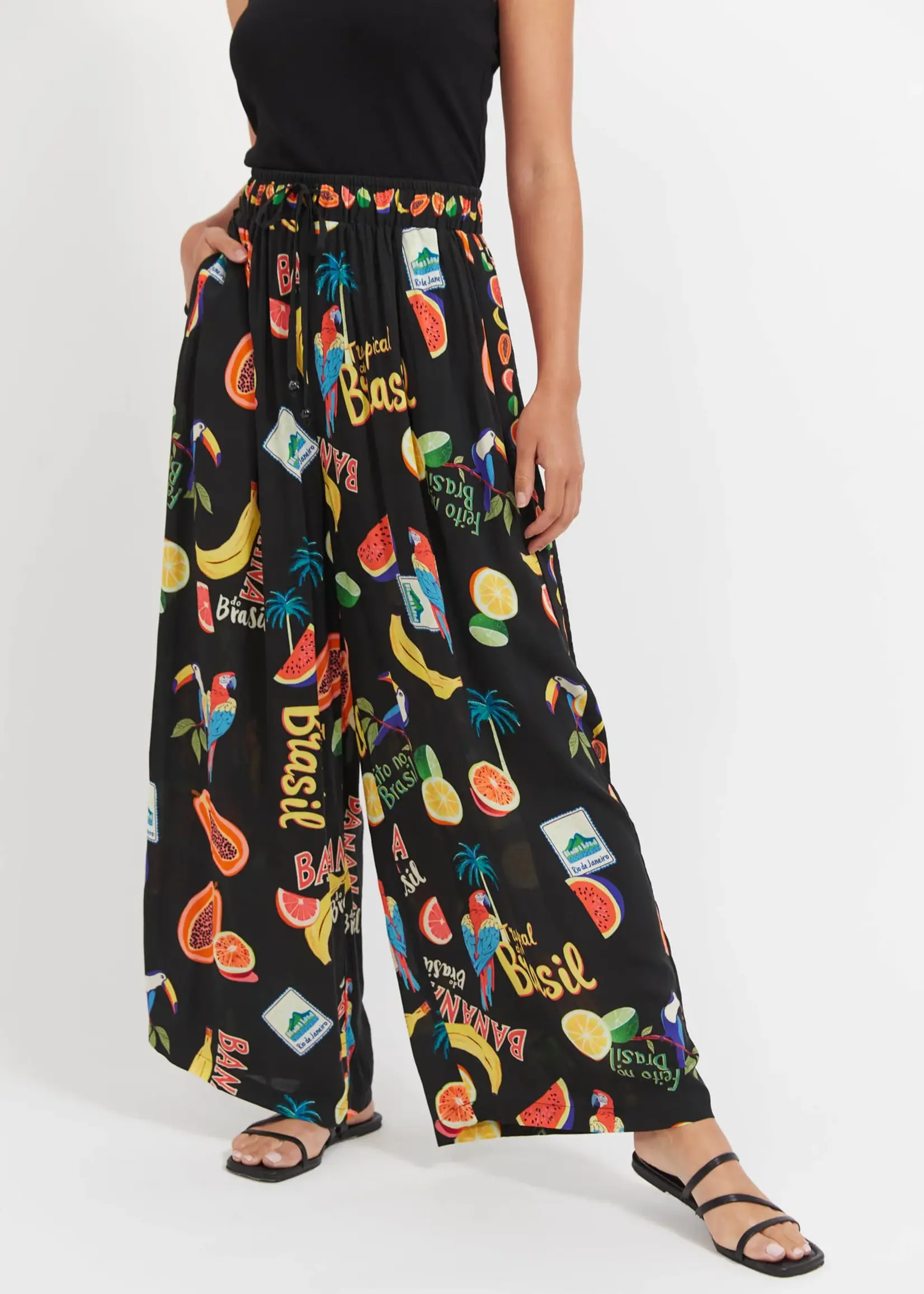 Haven Cabana Pant - Brasil Black