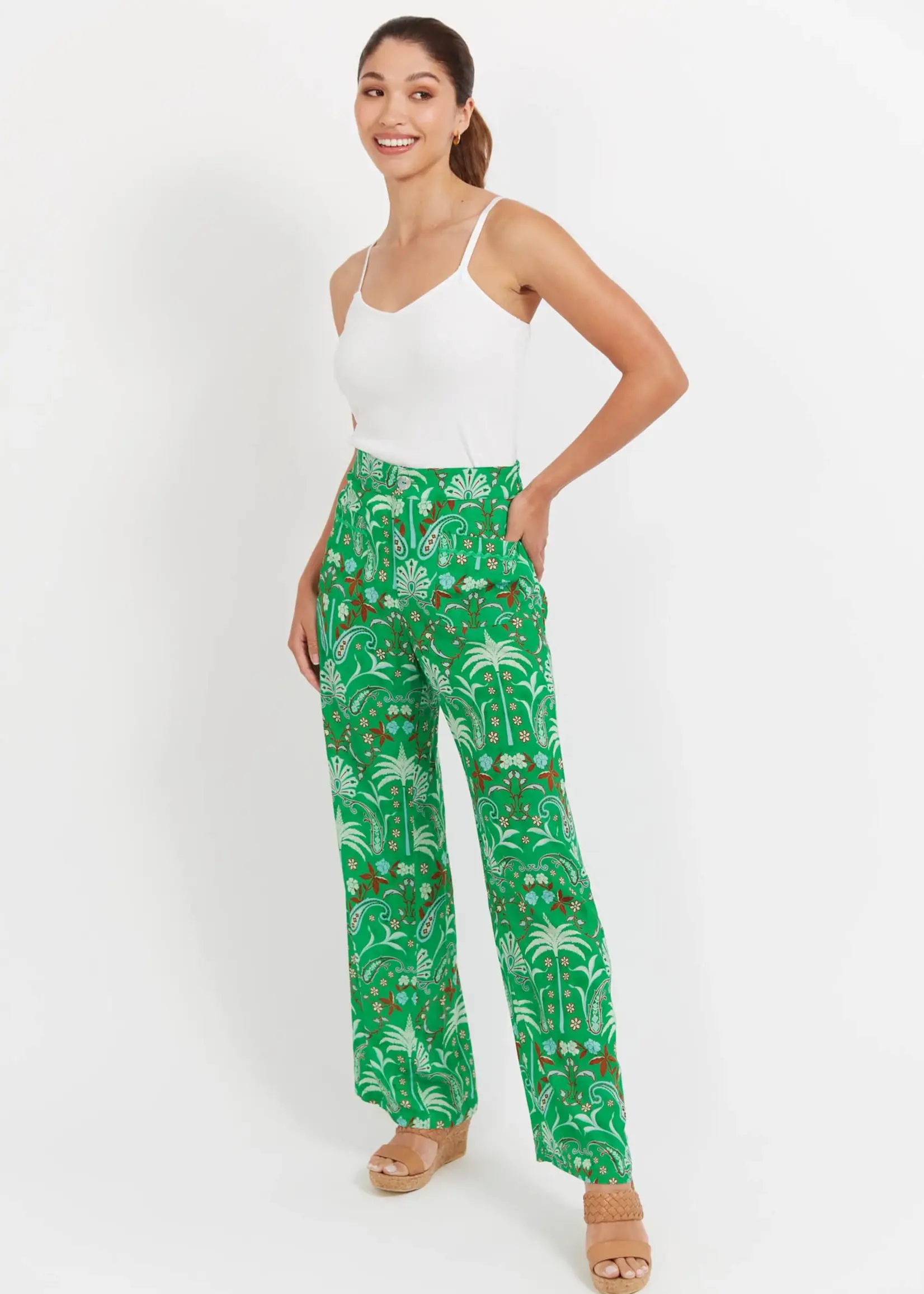 Haven Haiti Pant - Palms