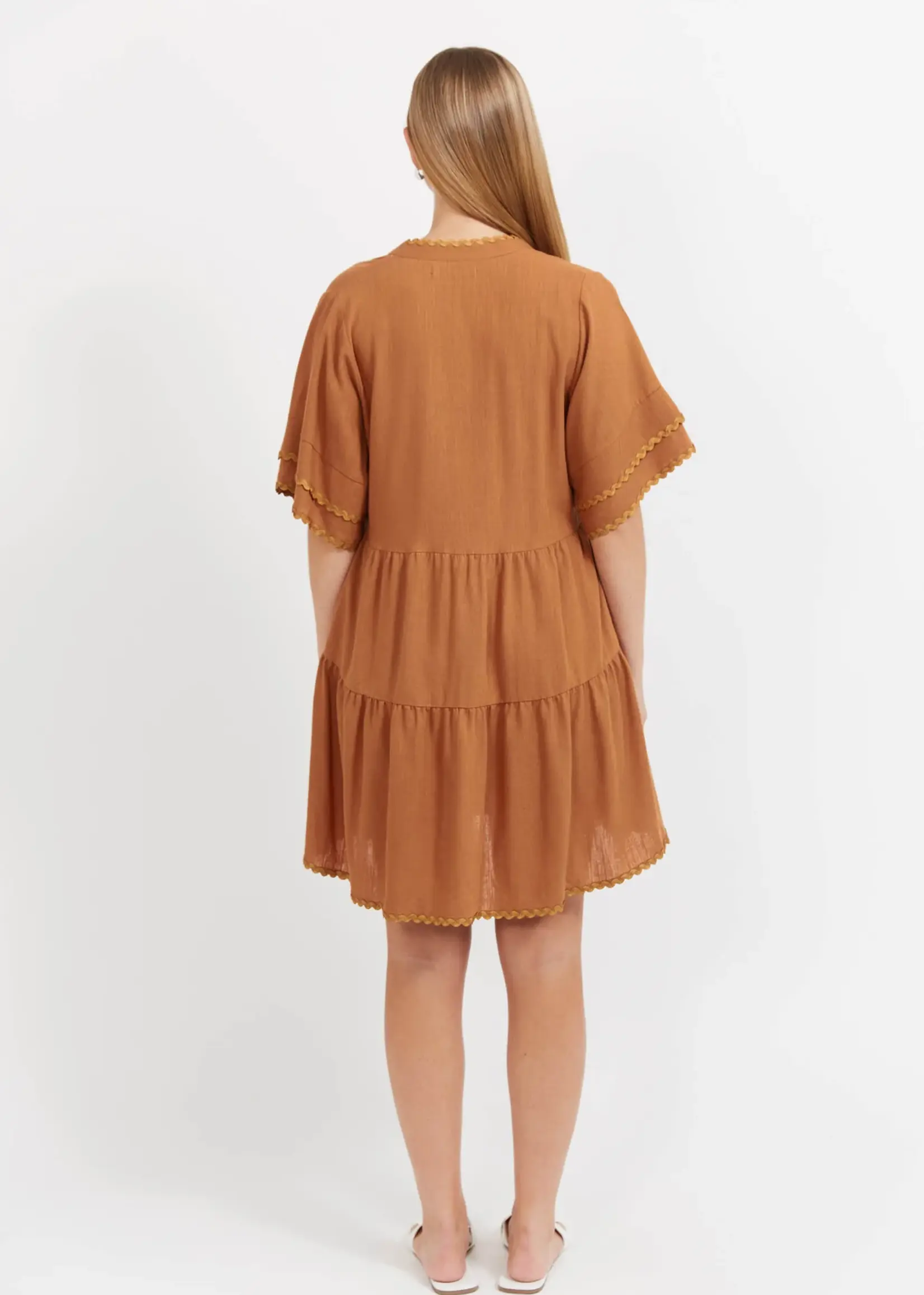 Haven Haiti Dress - Tan
