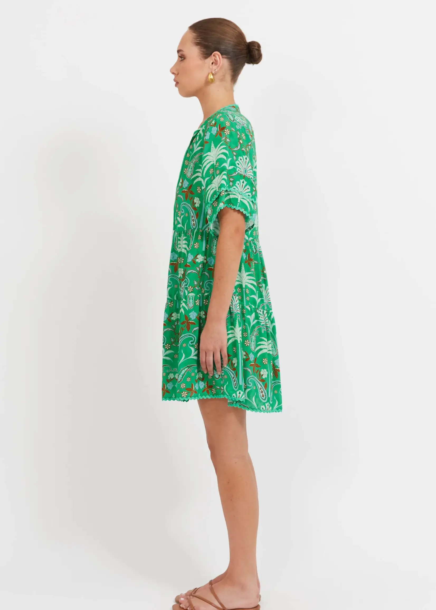 Haven Haiti Dress - Palms