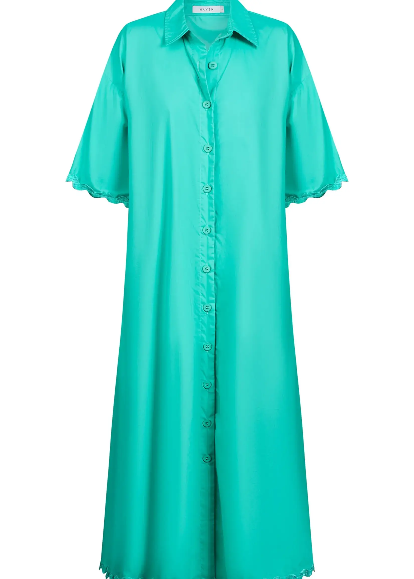 Haven Brasilia Shirt Dress - Mint
