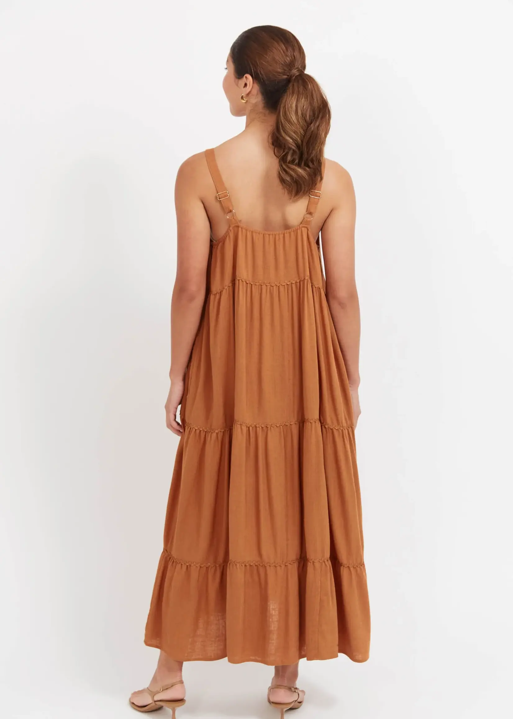 Haven Haiti Tank Maxi Dress - Tan