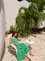 Haven Haiti Tank Maxi Dress - Palms