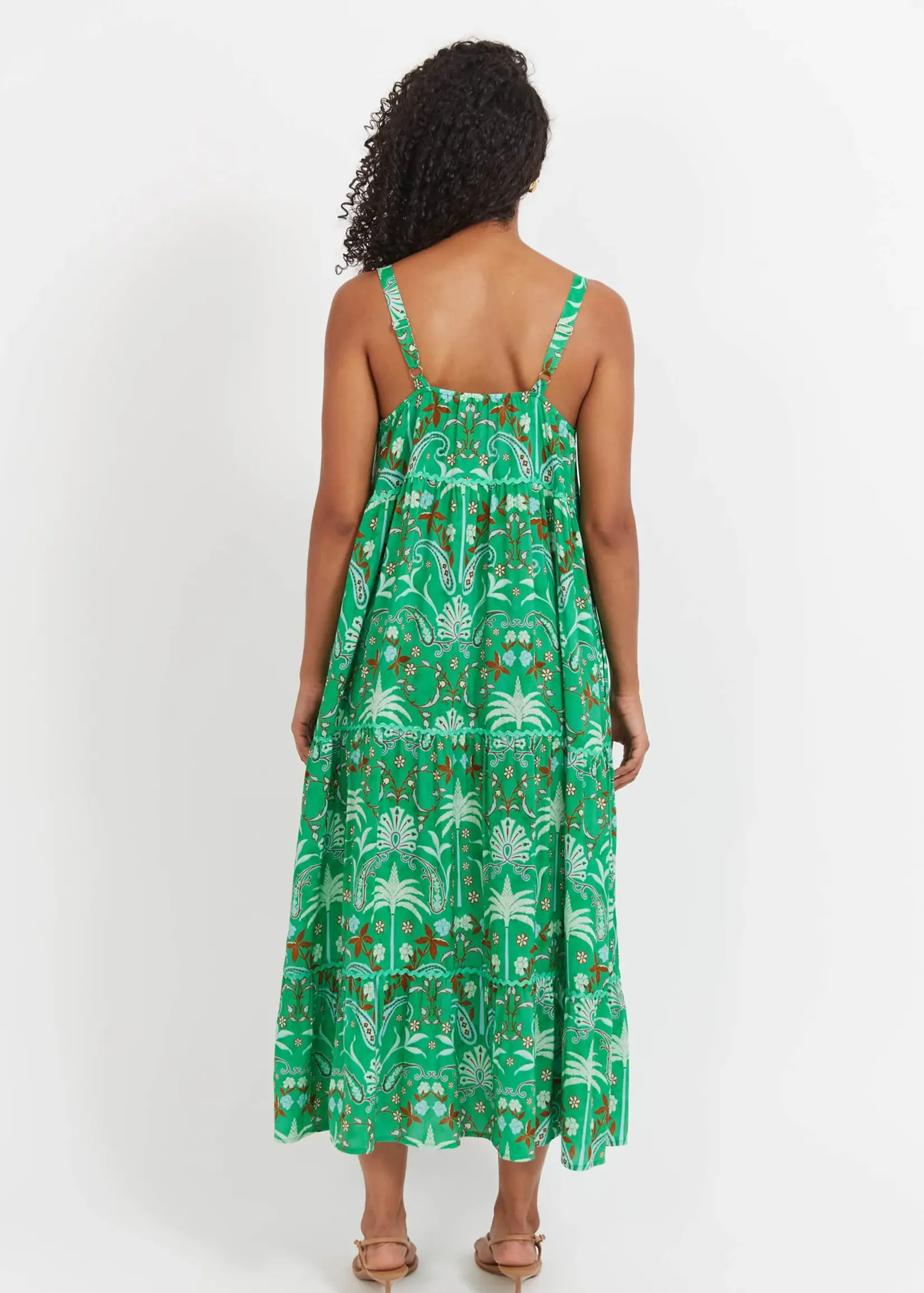 Haven Haiti Tank Maxi Dress - Palms