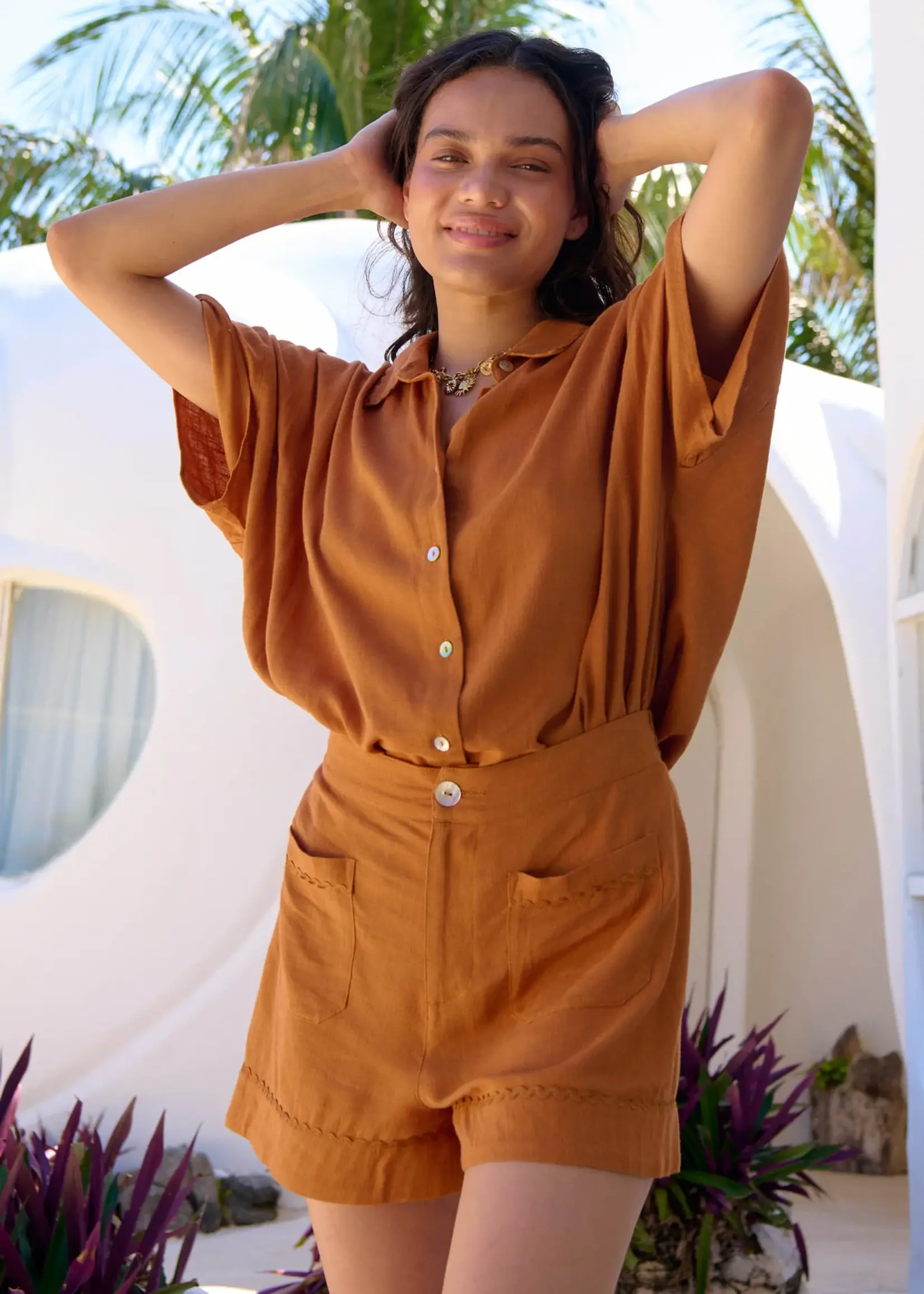 Haven Haiti Short - Tan