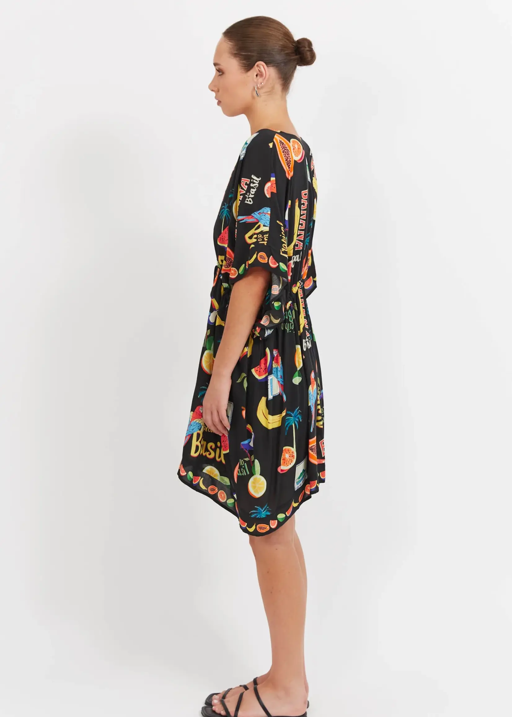 Haven Cabana Dress - Brasil Black
