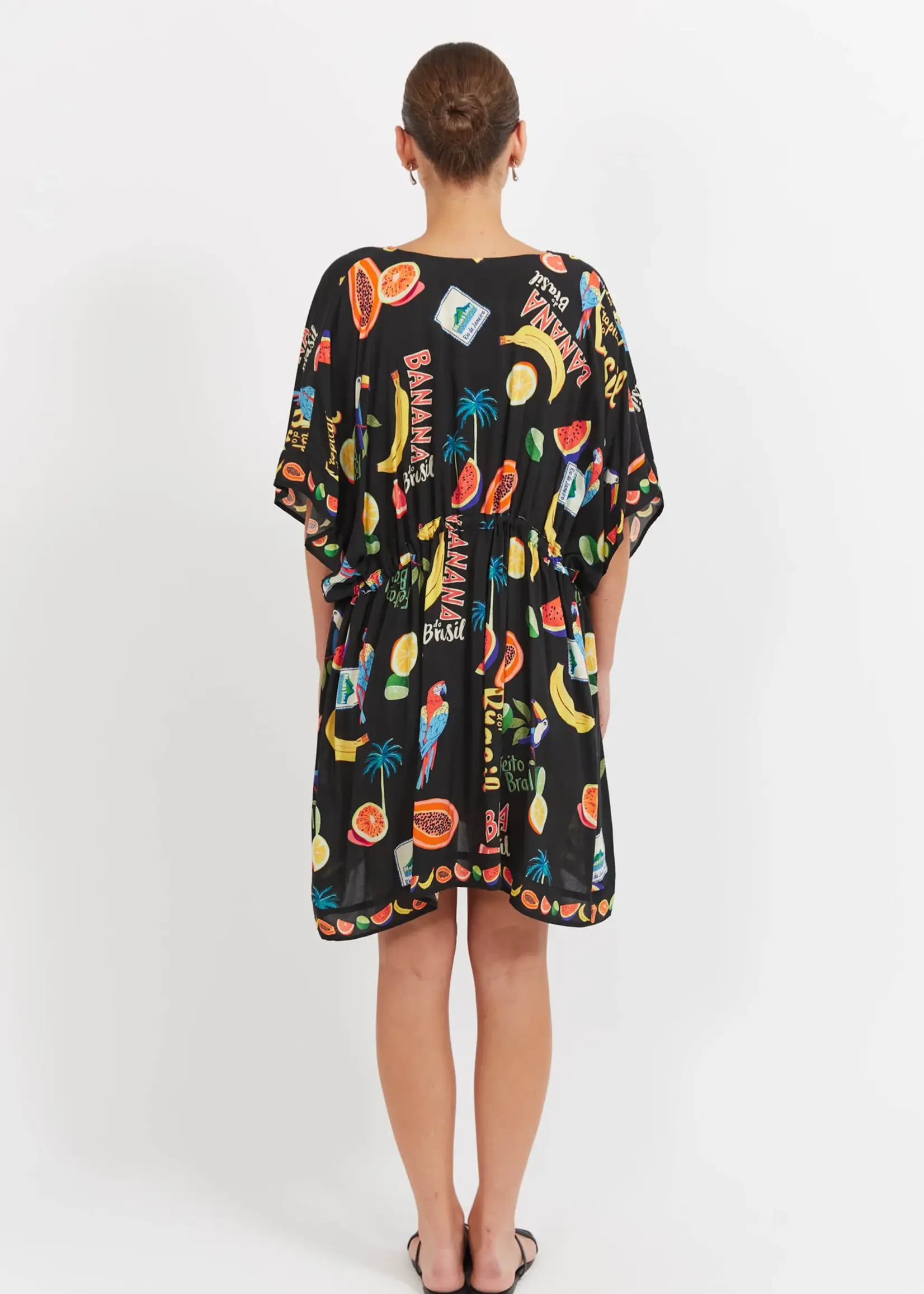 Haven Cabana Dress - Brasil Black