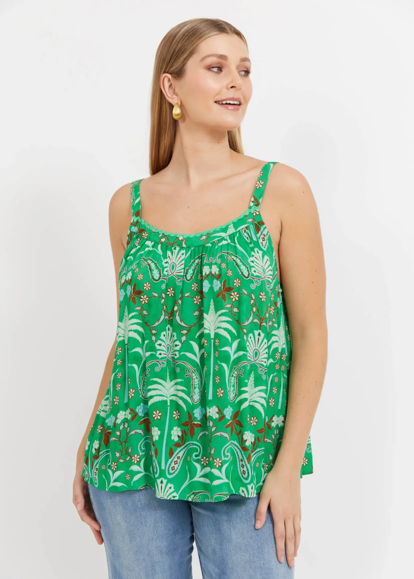 Haven Haiti Tank - Palms