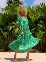 Haven Haiti Maxi Dress - Palms