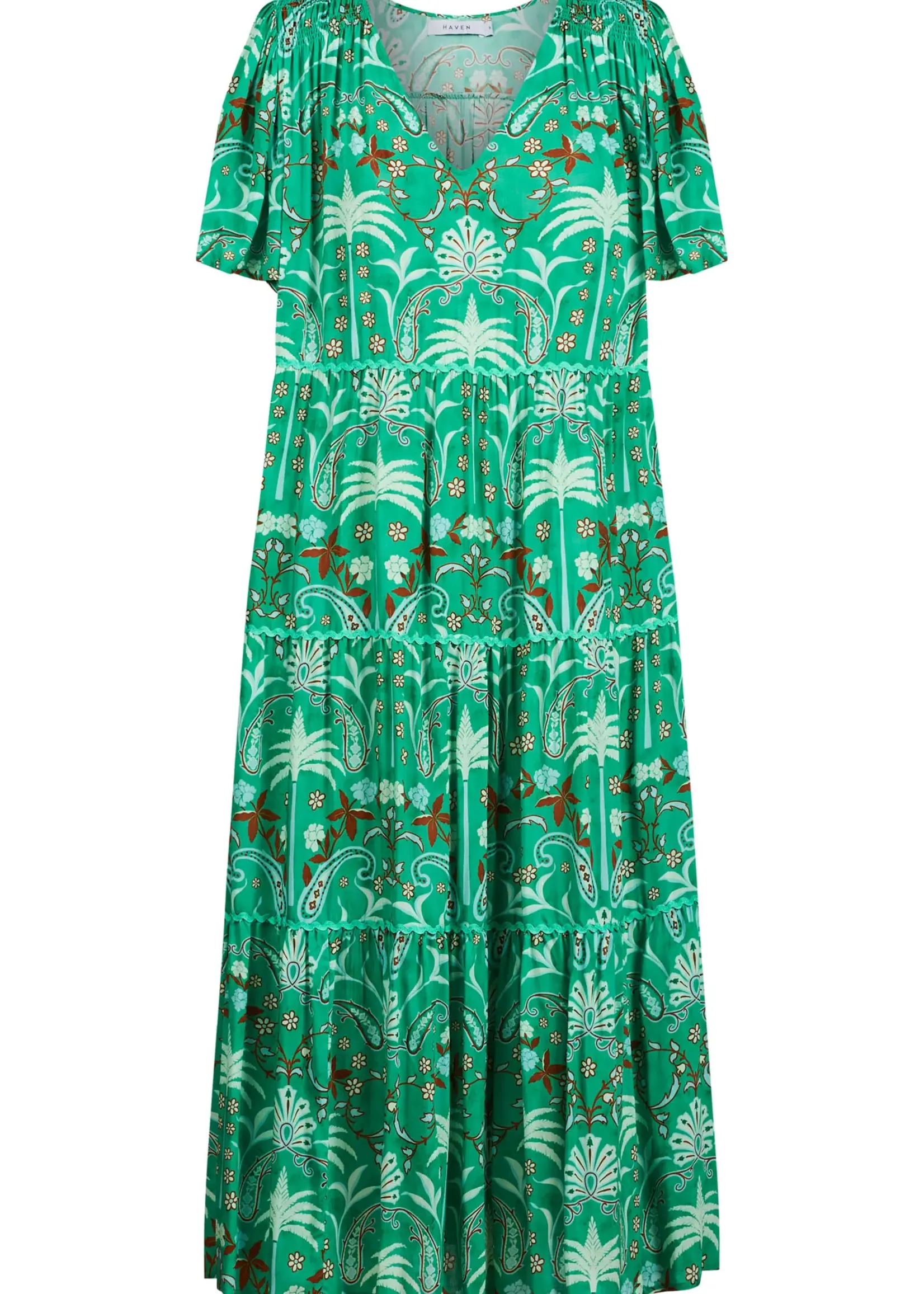 Haven Haiti Maxi Dress - Palms