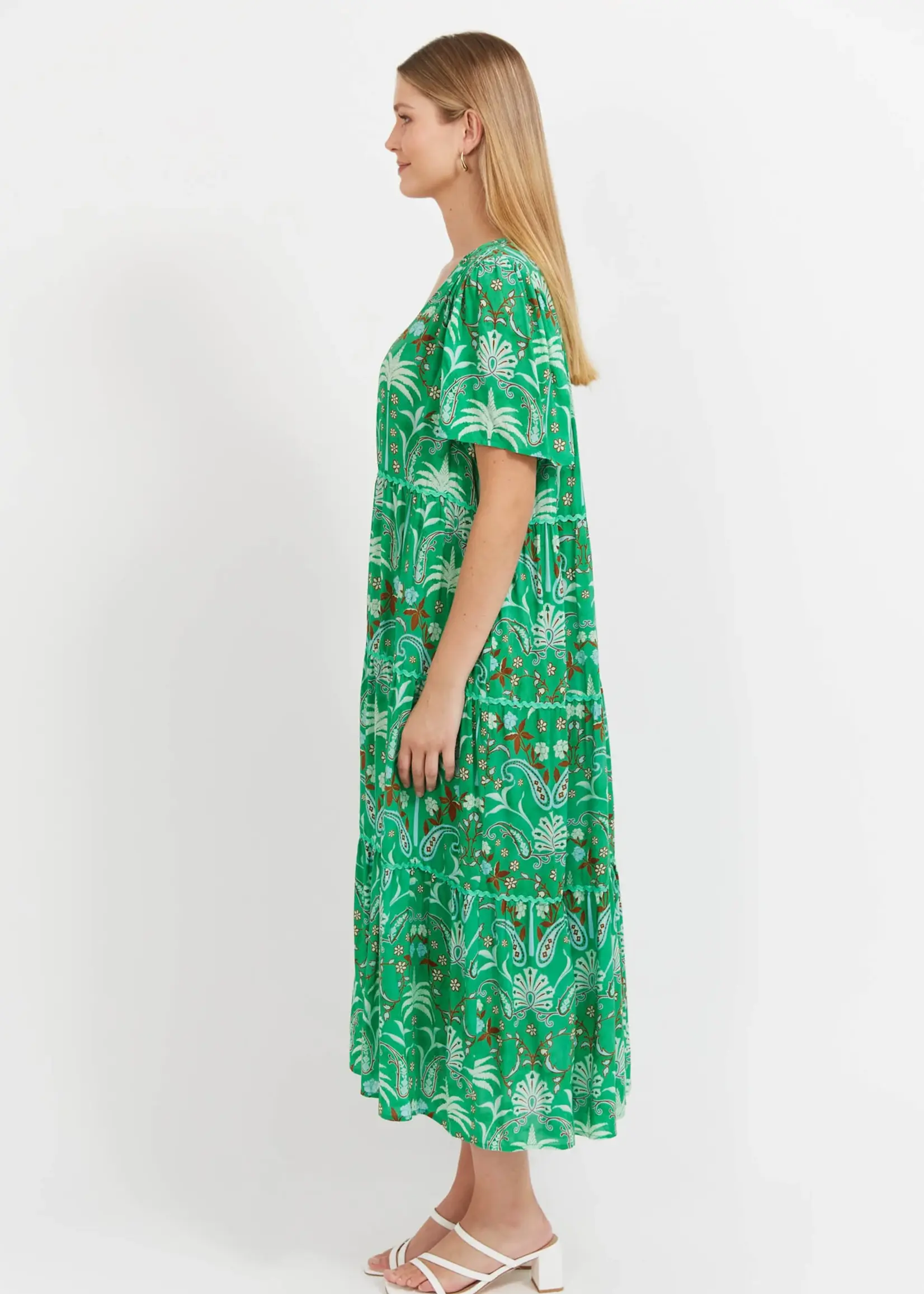 Haven Haiti Maxi Dress - Palms