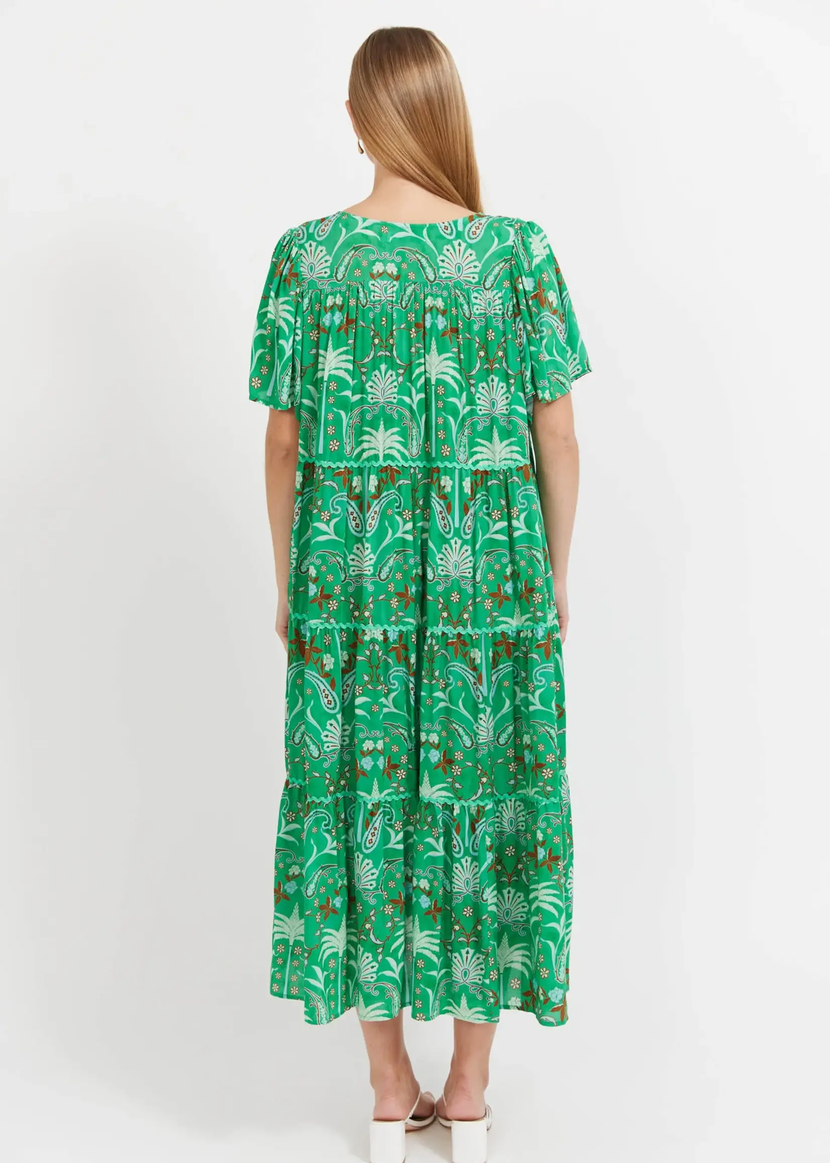 Haven Haiti Maxi Dress - Palms