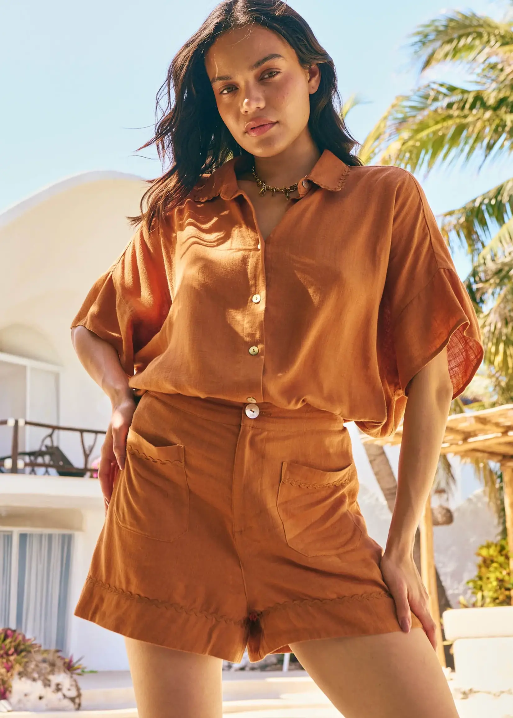 Haven Haiti Shirt - Tan