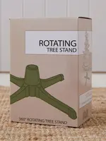 Rotating Base For Pre-Lit Christmas Tree