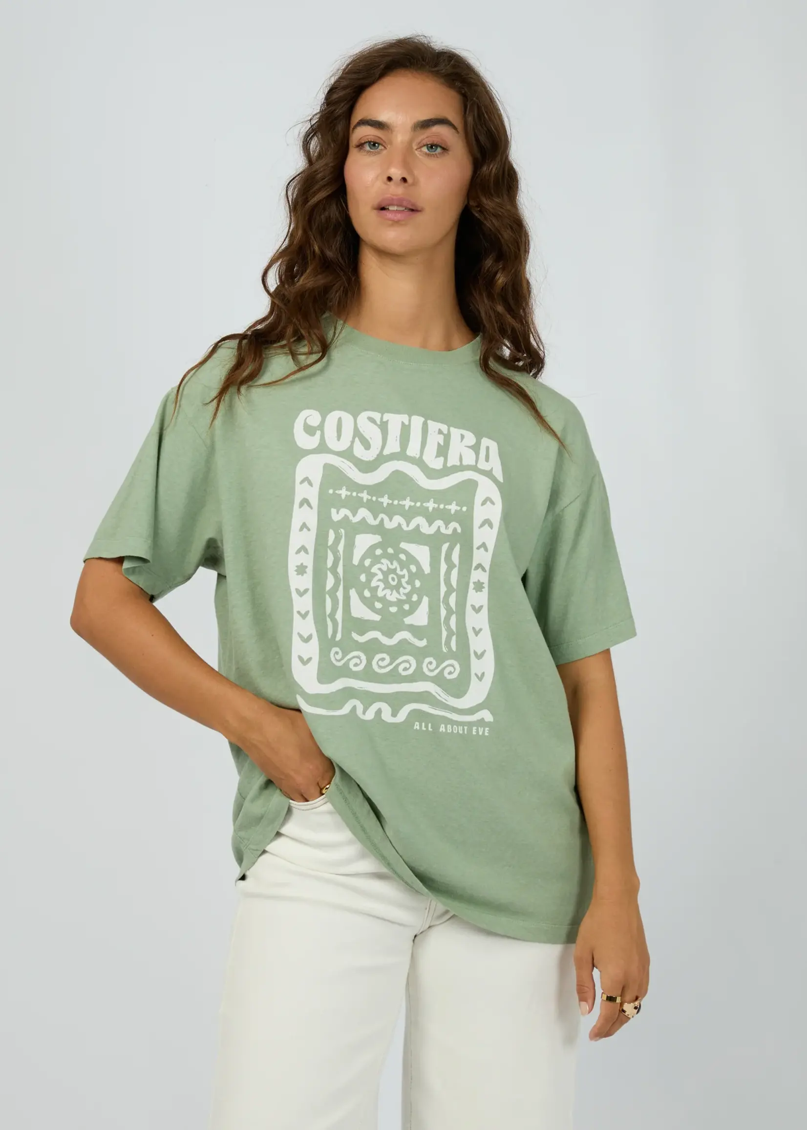 Costiera Relaxed Tee - Sage