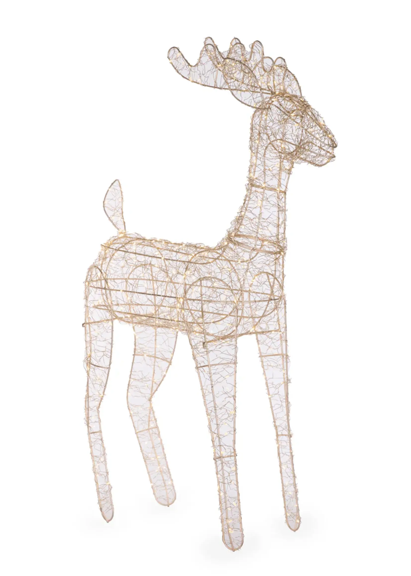 80 Cm Illuminated Reindeer