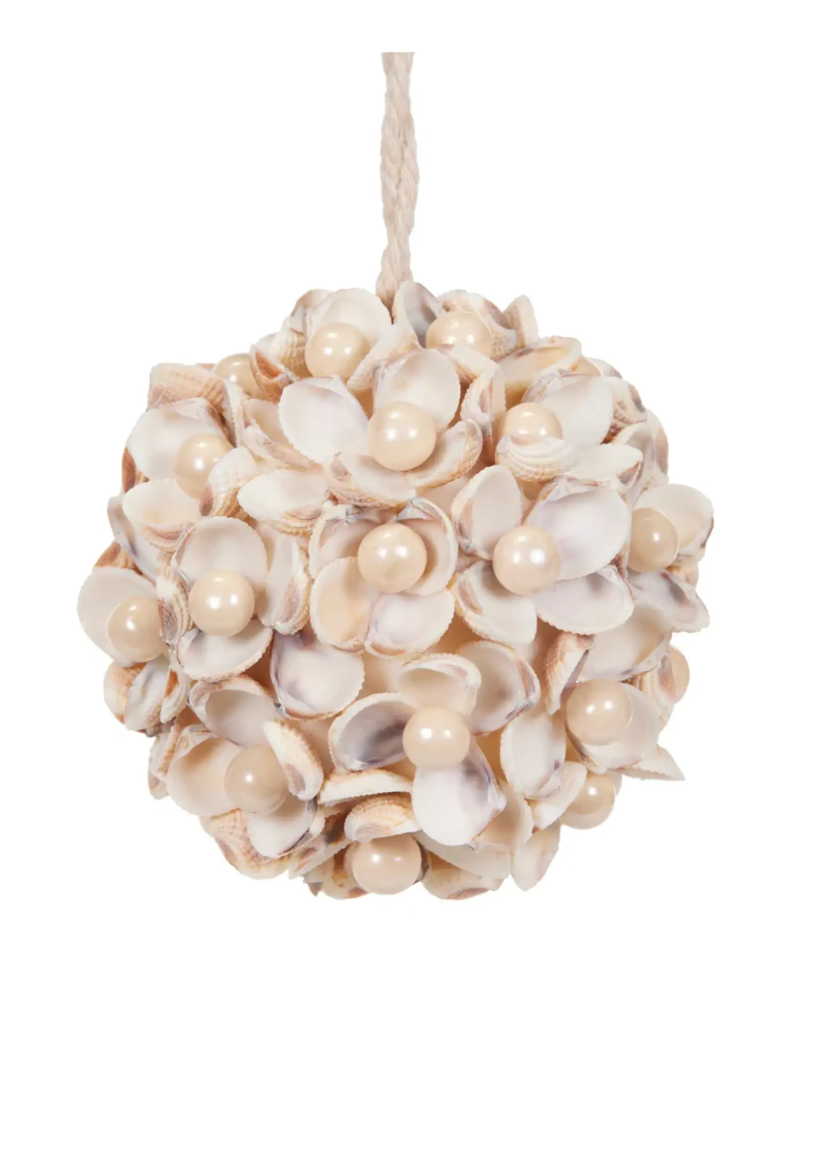 9 Cm Coastal Pearl Bauble
