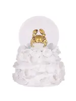 Holly and Ivy Luxe Crab Snowglobe