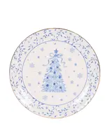 Holly and Ivy Nutcracker Wonderland Plate