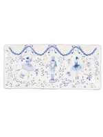 Holly and Ivy Nutcracker Wonderland Sandwich Plate