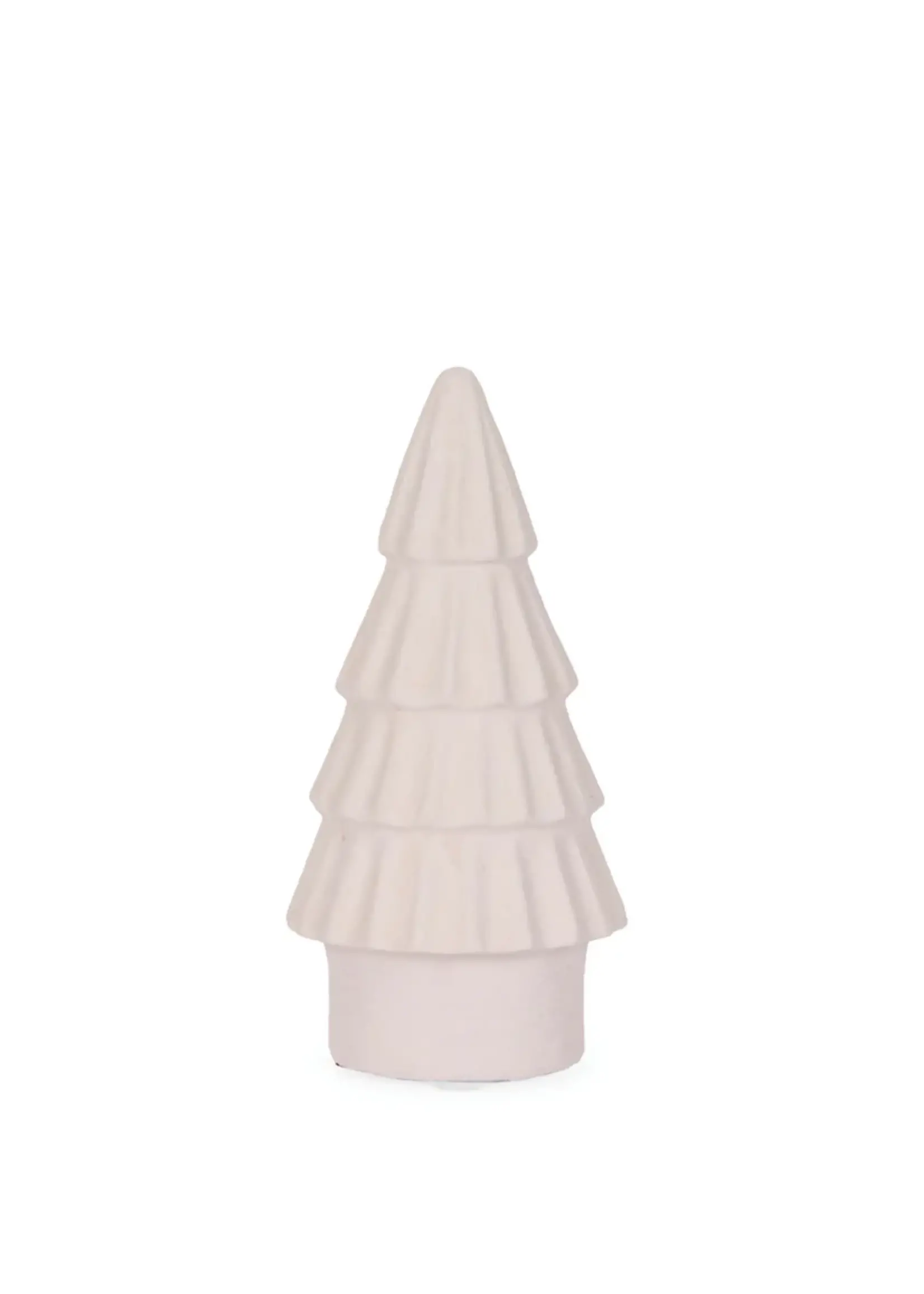 20 Cm White Minimal Tree
