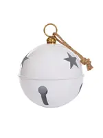 Holly and Ivy 30 Cm Gloss White Bell