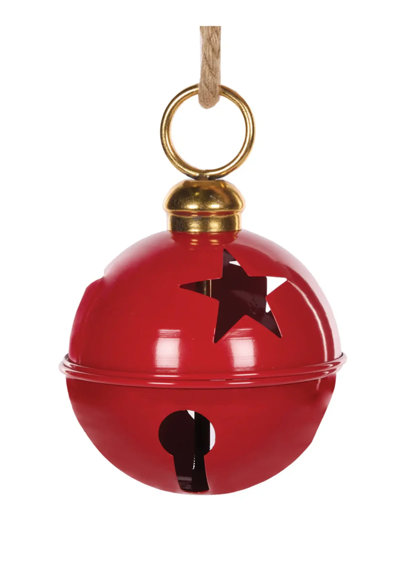 16 Cm Gloss Red Bell