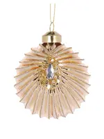 Holly and Ivy Gold Regal Jewel Bauble