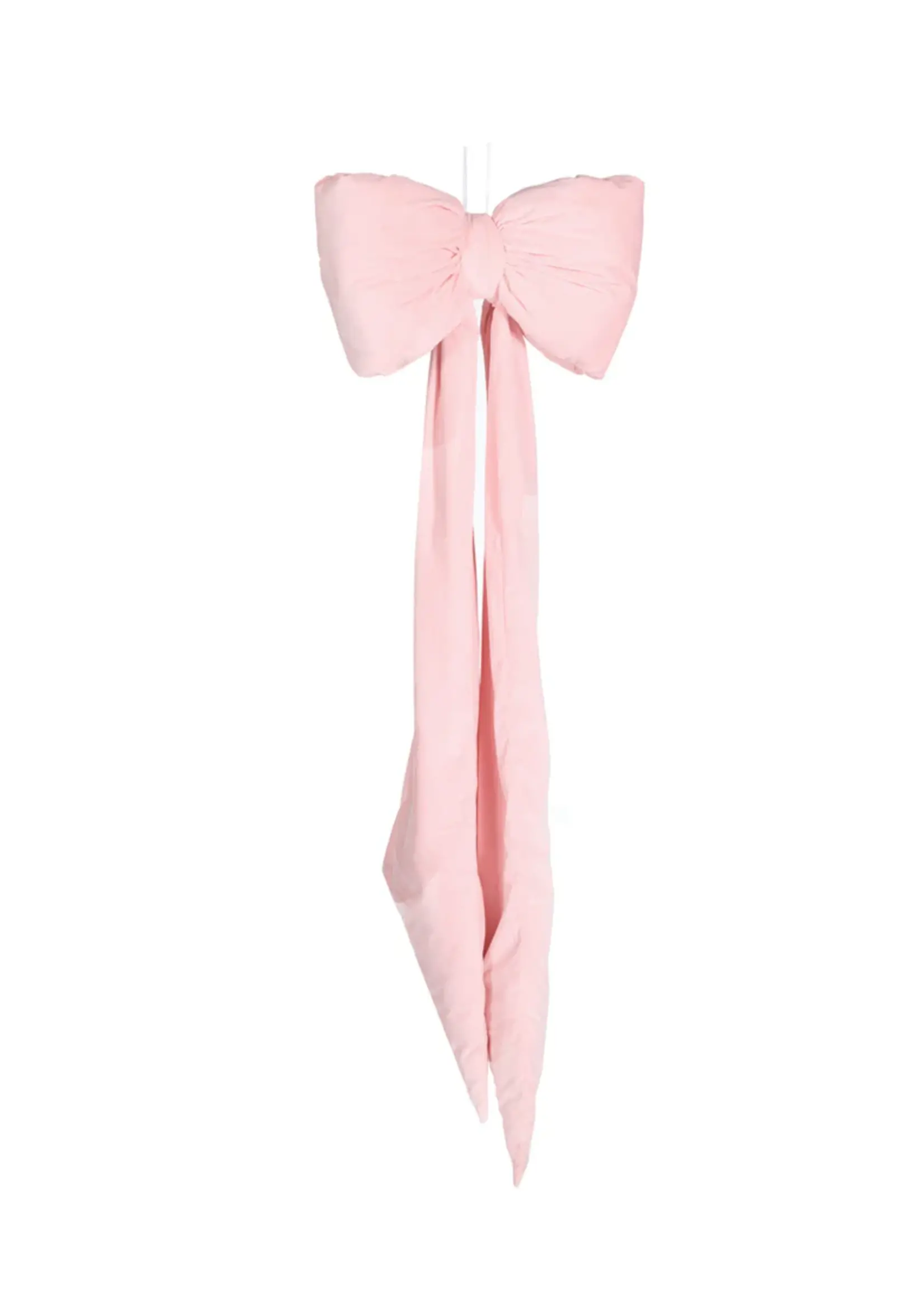 Holly and Ivy Pink Elongated Bow