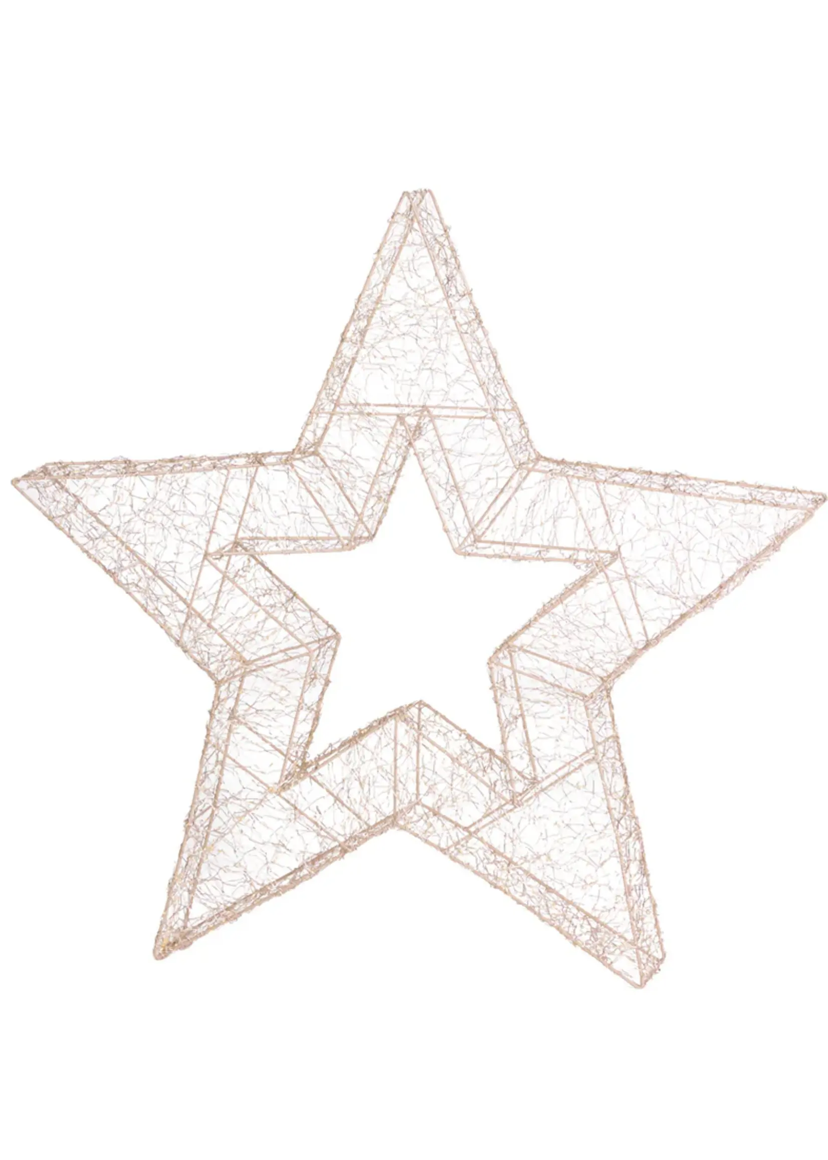 Holly and Ivy 86 Cm Illuminated Star