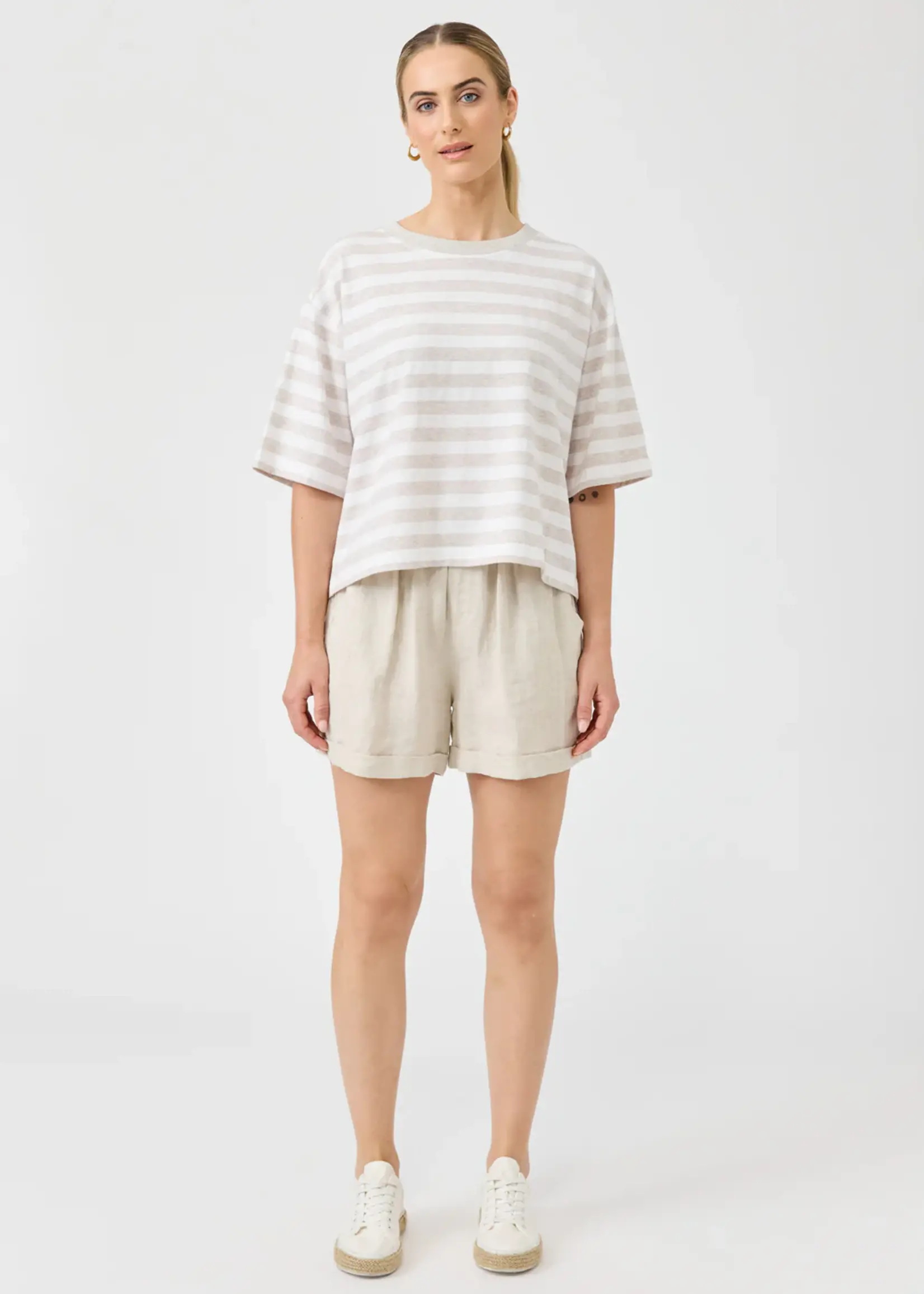 EB & Ive Studio Stripe Tshirt