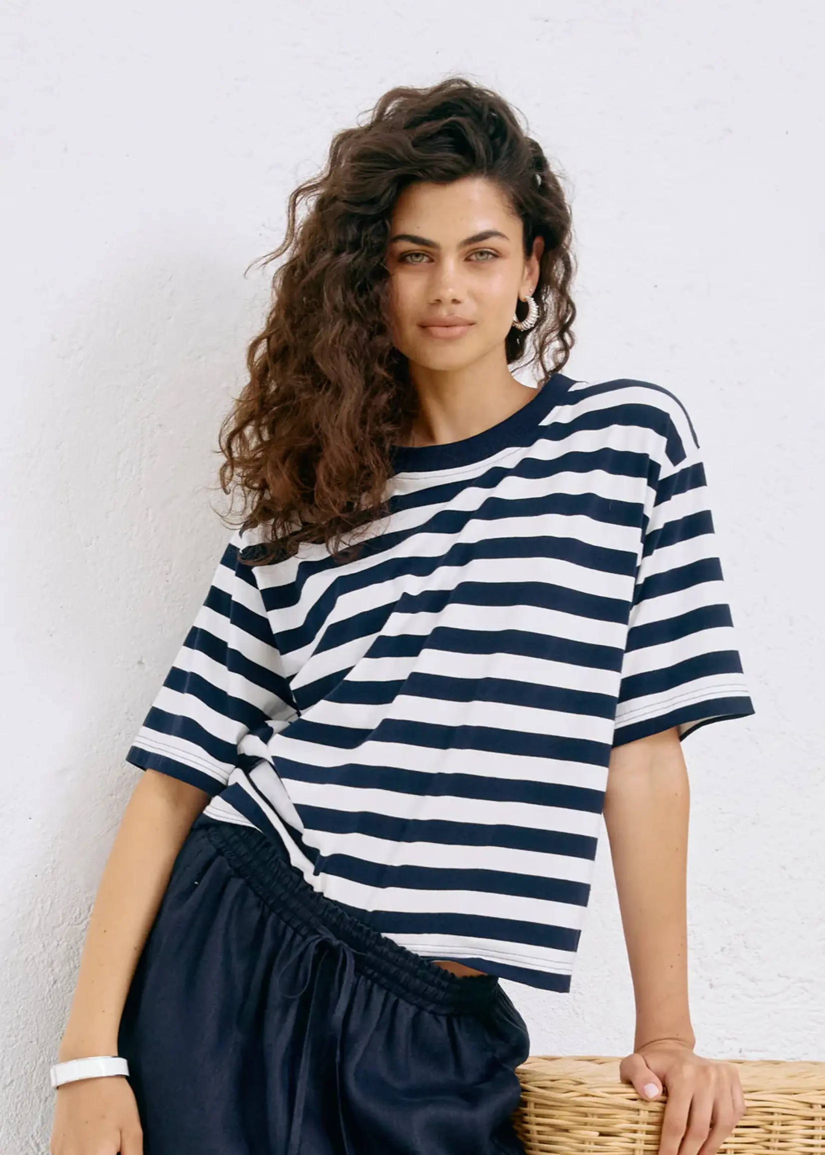 EB & Ive Studio Stripe Tshirt