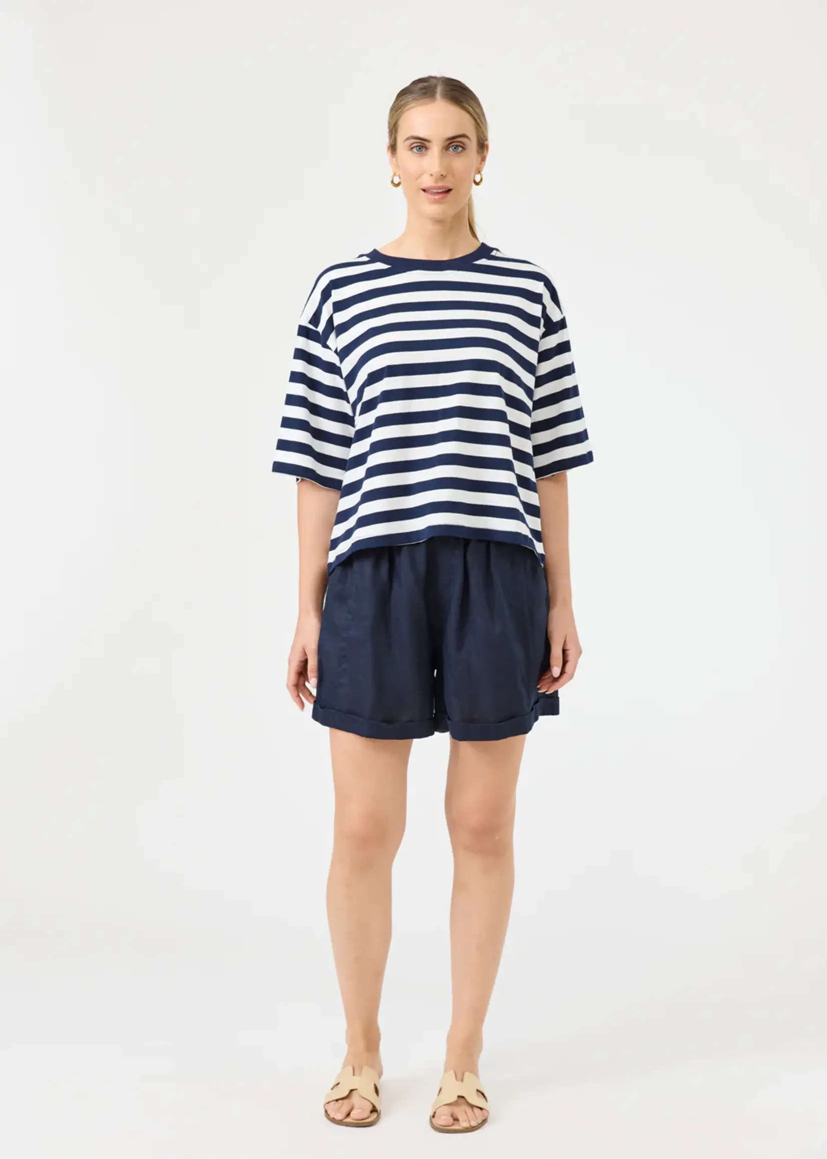 EB & Ive Studio Stripe Tshirt