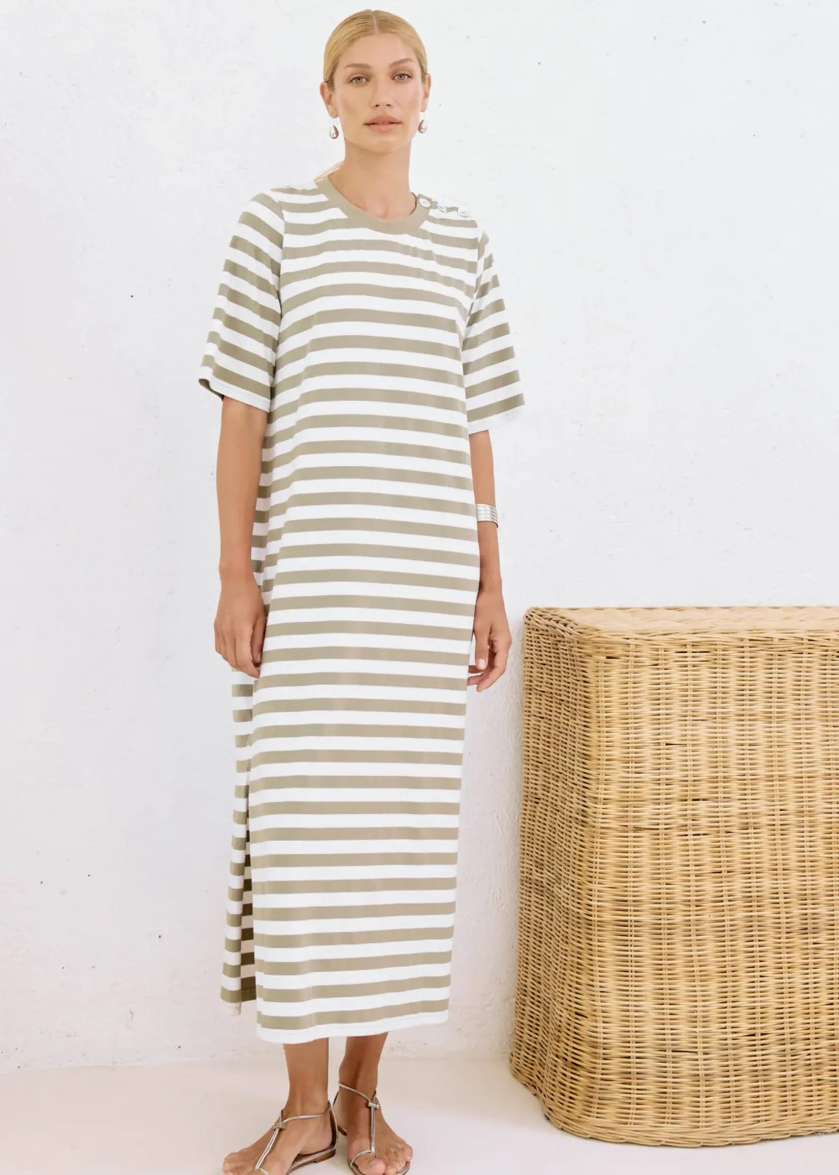 EB & Ive Studio Stripe Tshirt Dress