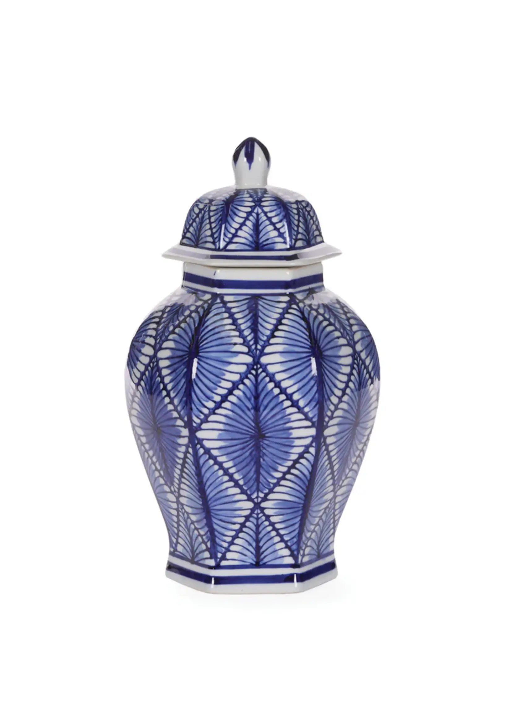 Holly and Ivy 30.5 Cm Patterned Chinoiserie Jar