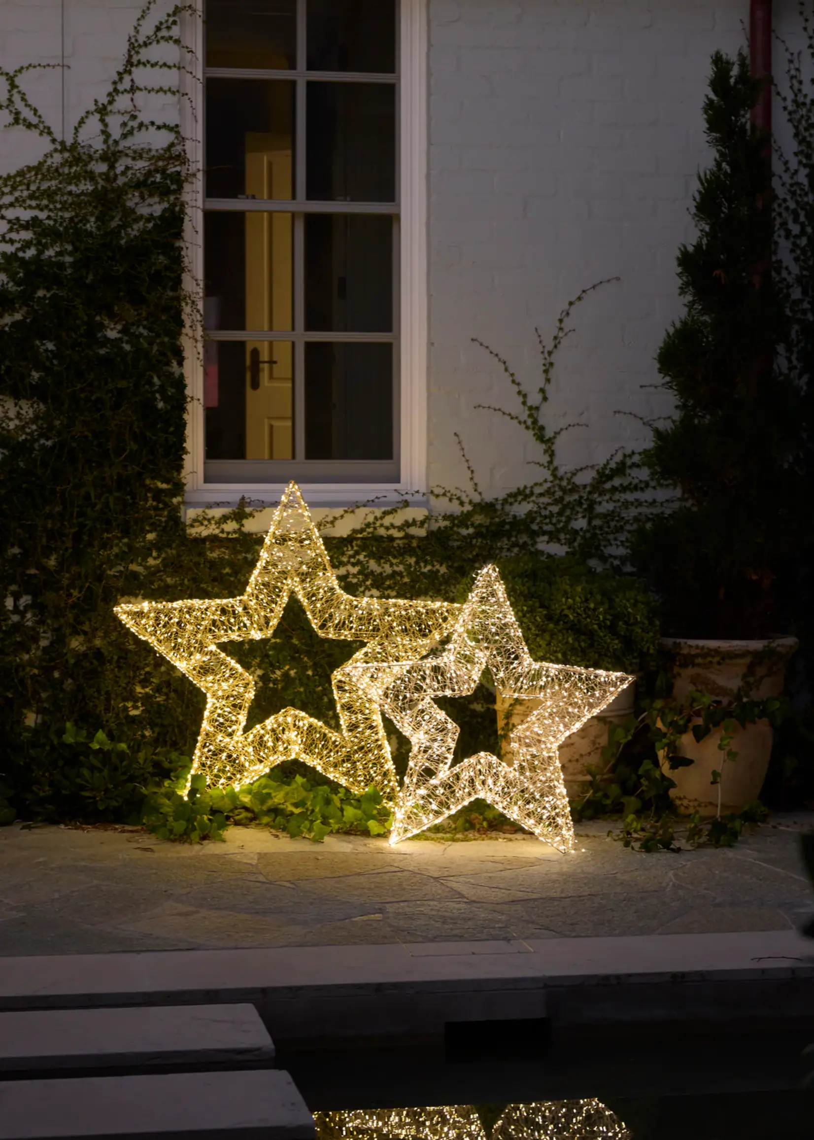 Holly and Ivy 112 Cm Led Illuminated Star