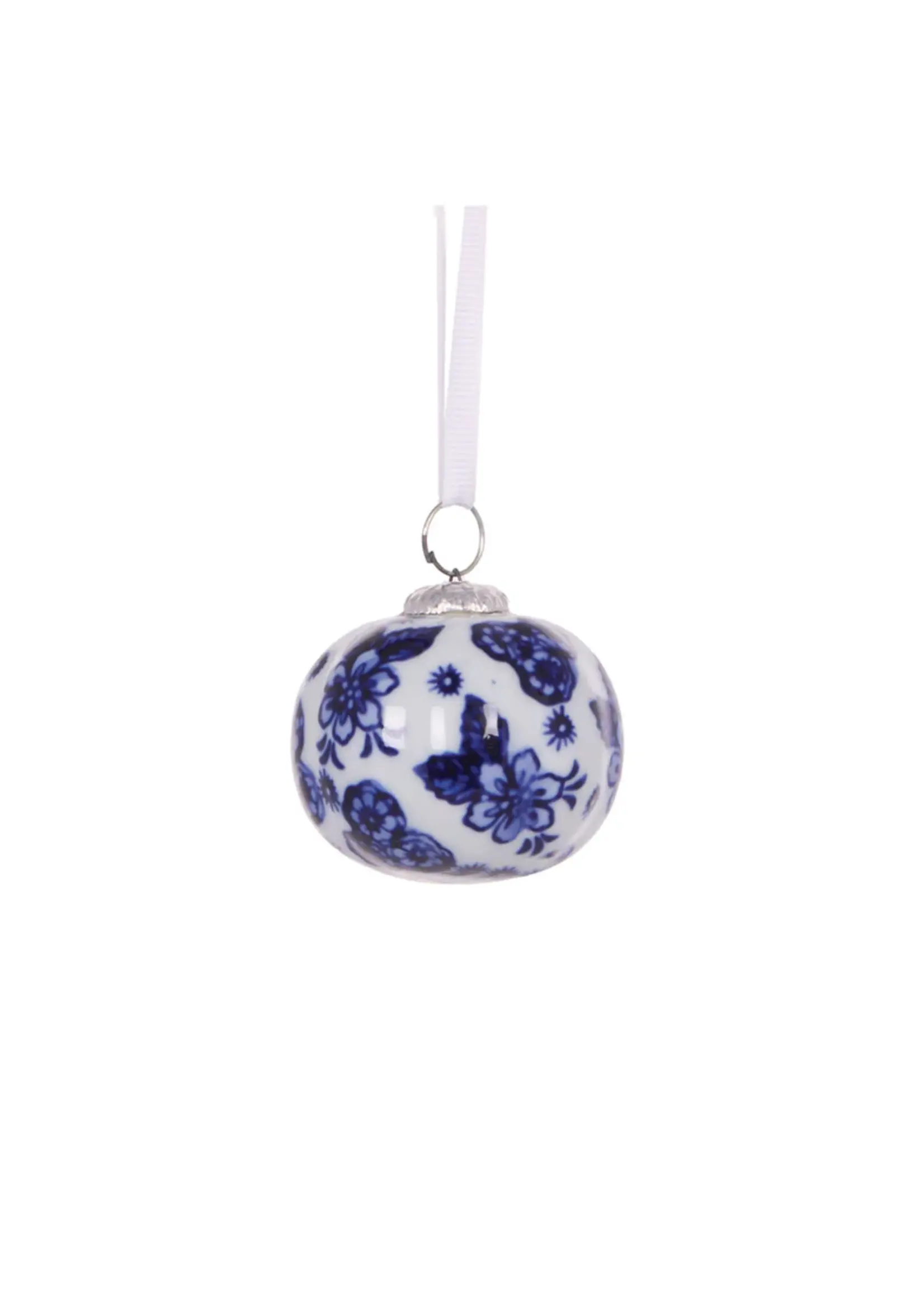 Holly and Ivy Chinoiserie Baubles Hanging