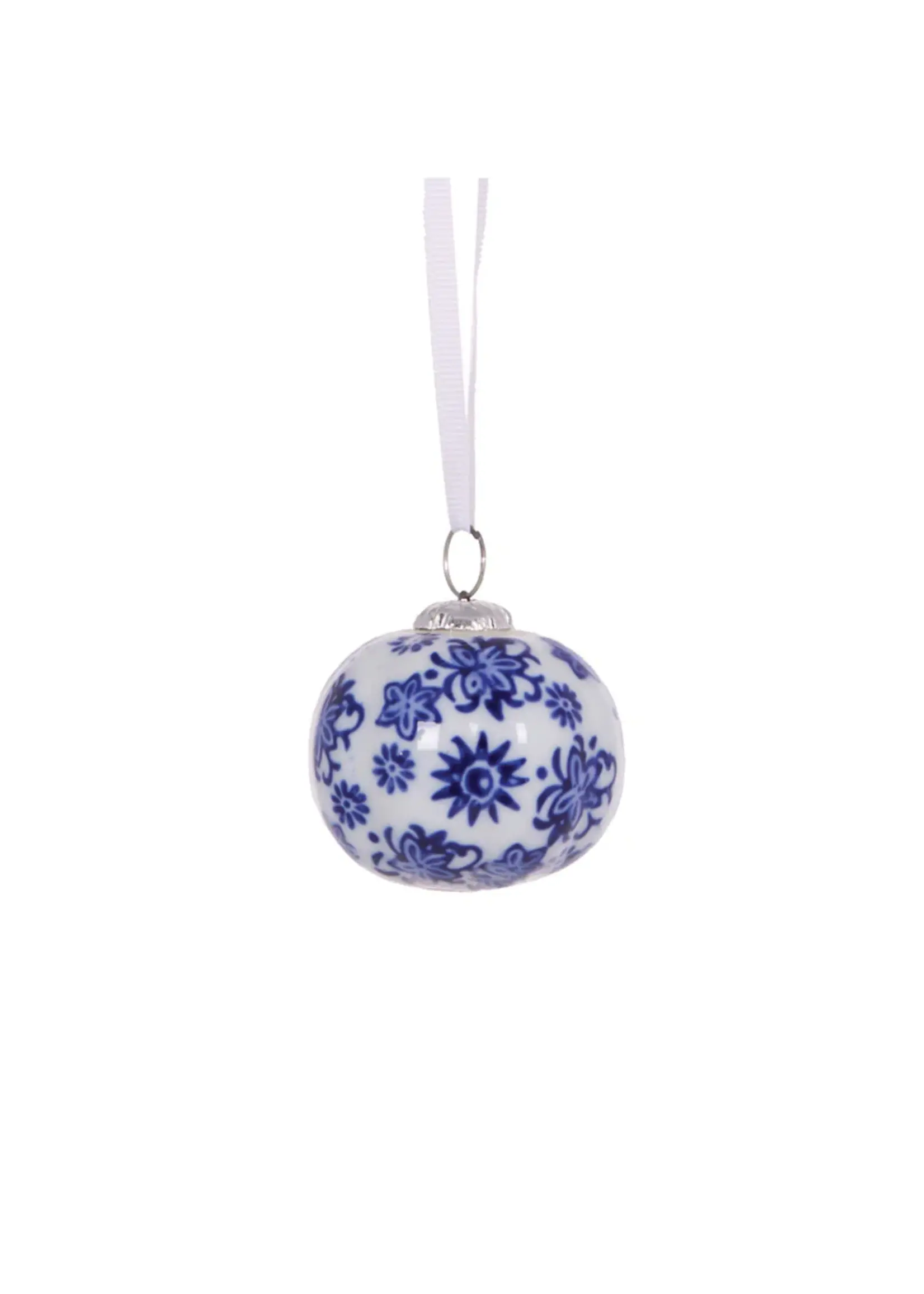 Holly and Ivy Chinoiserie Baubles Hanging