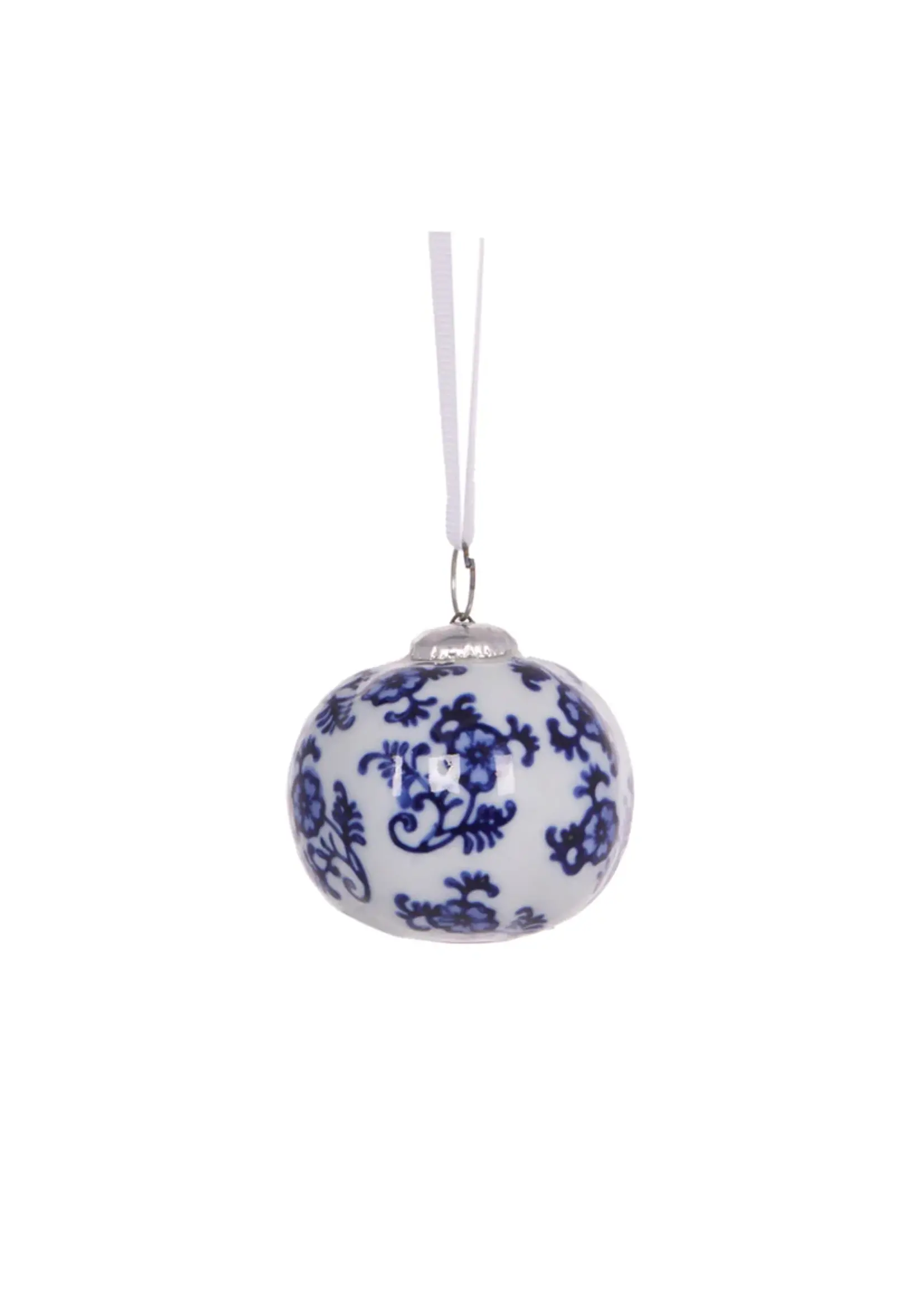 Holly and Ivy Chinoiserie Baubles Hanging