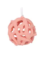 Holly and Ivy Coral Bauble